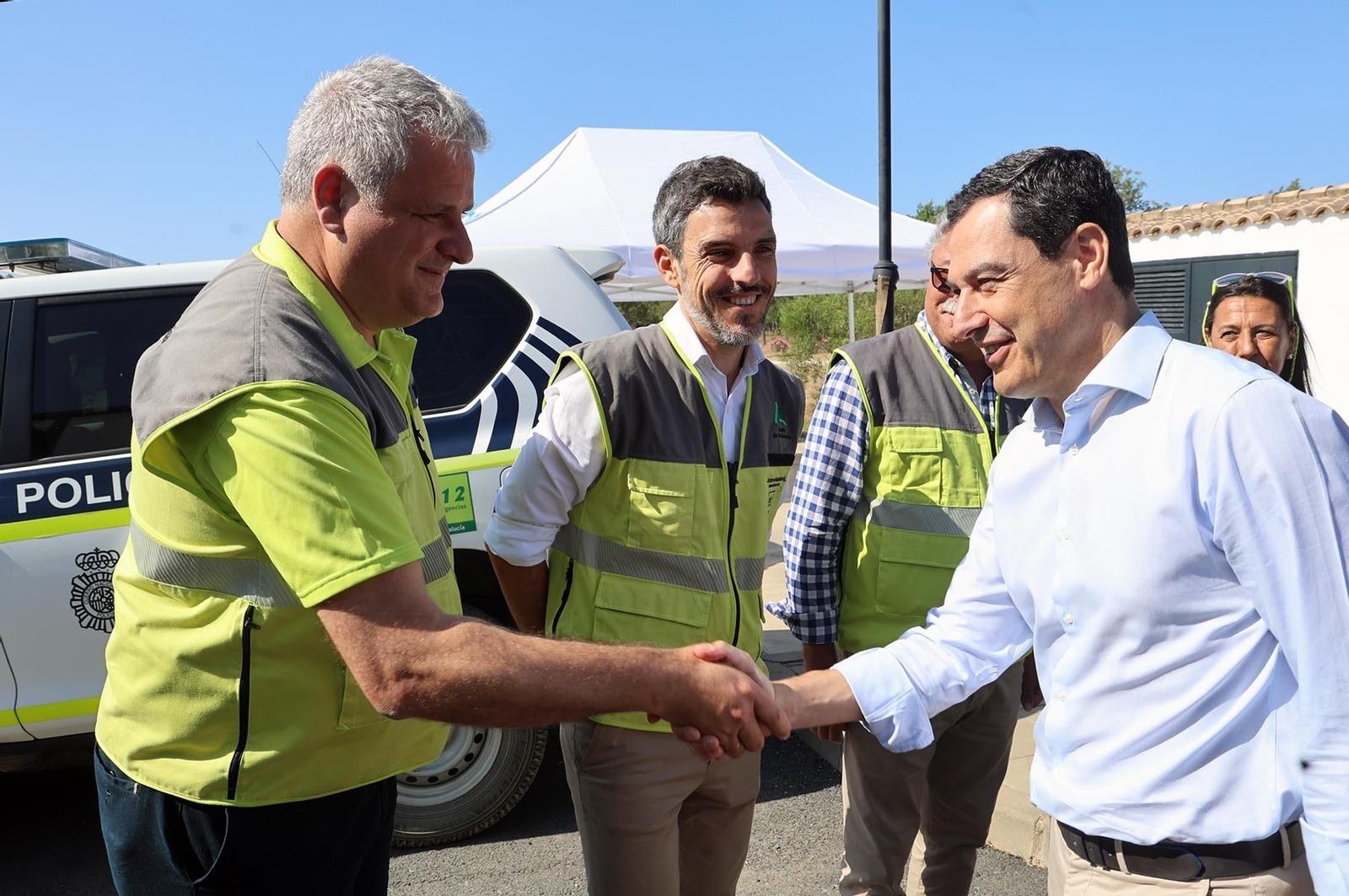 Imágenes de la presentación del Plan Infoca 2024 de prevención de incendios forestales