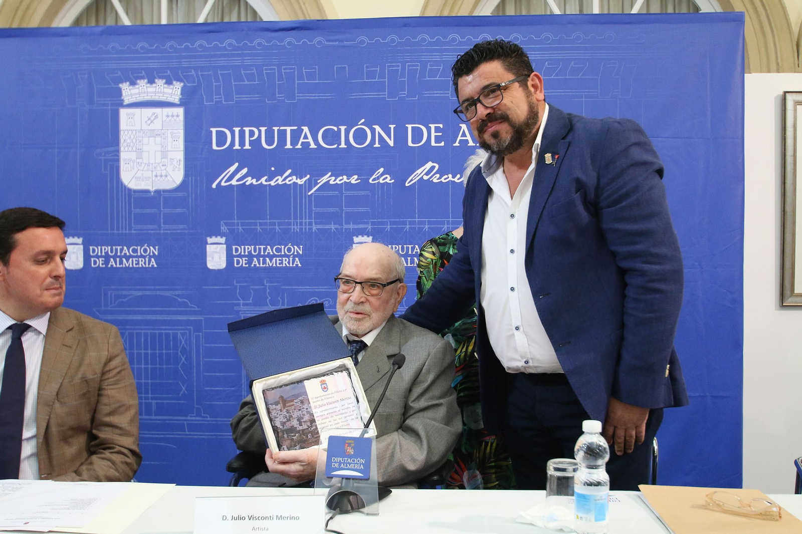 Fotogalería homenaje al pintor Julio Visconti