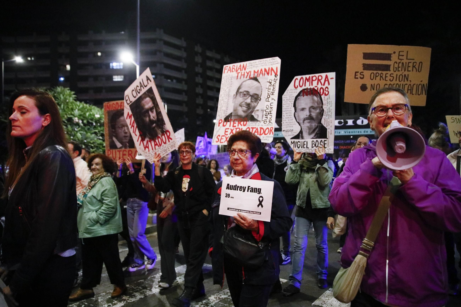 La plataforma acción feminista, en imágenes