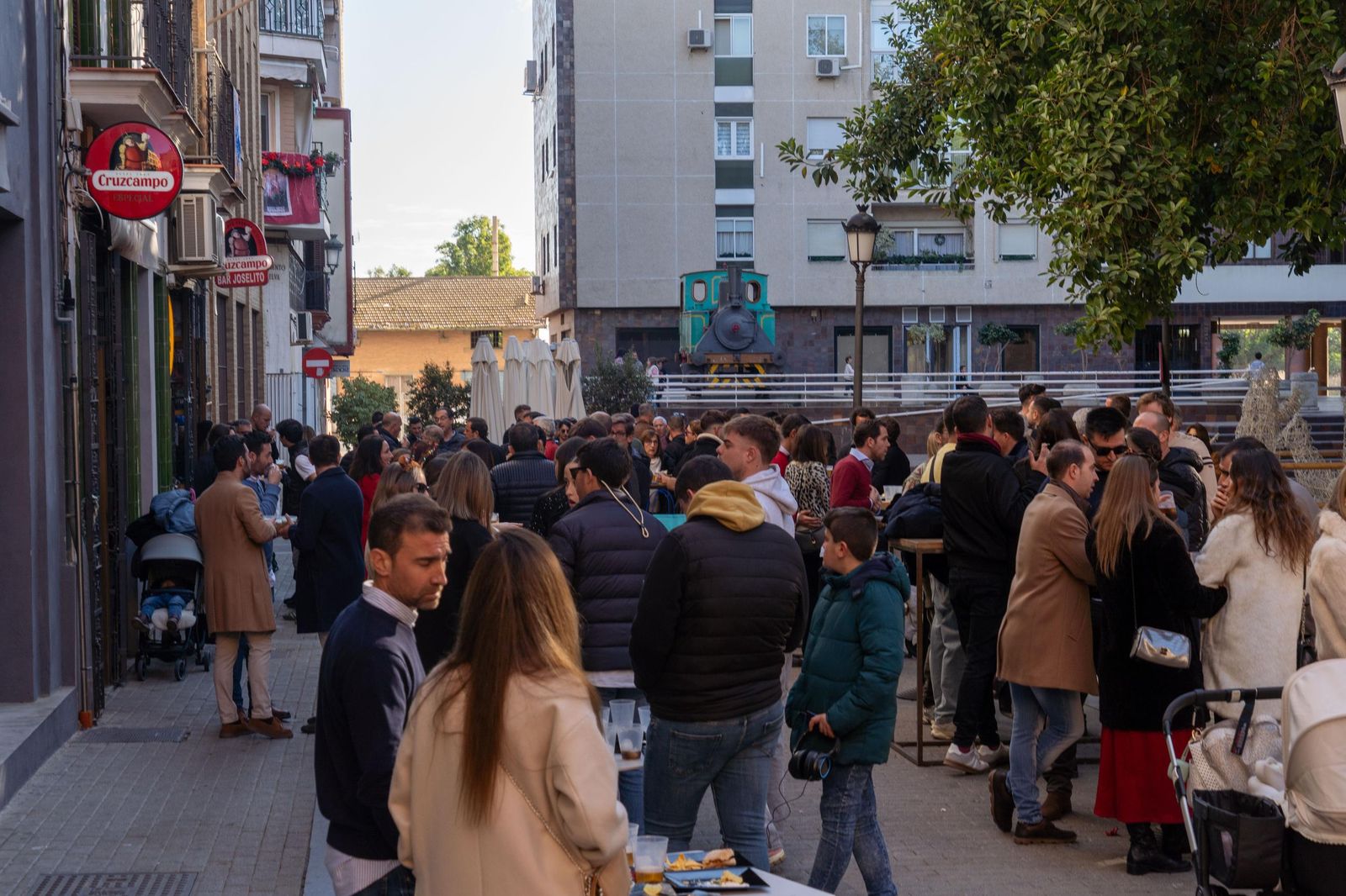 Imágenes de la fiesta del 31 de diciembre en las calles de Huelva