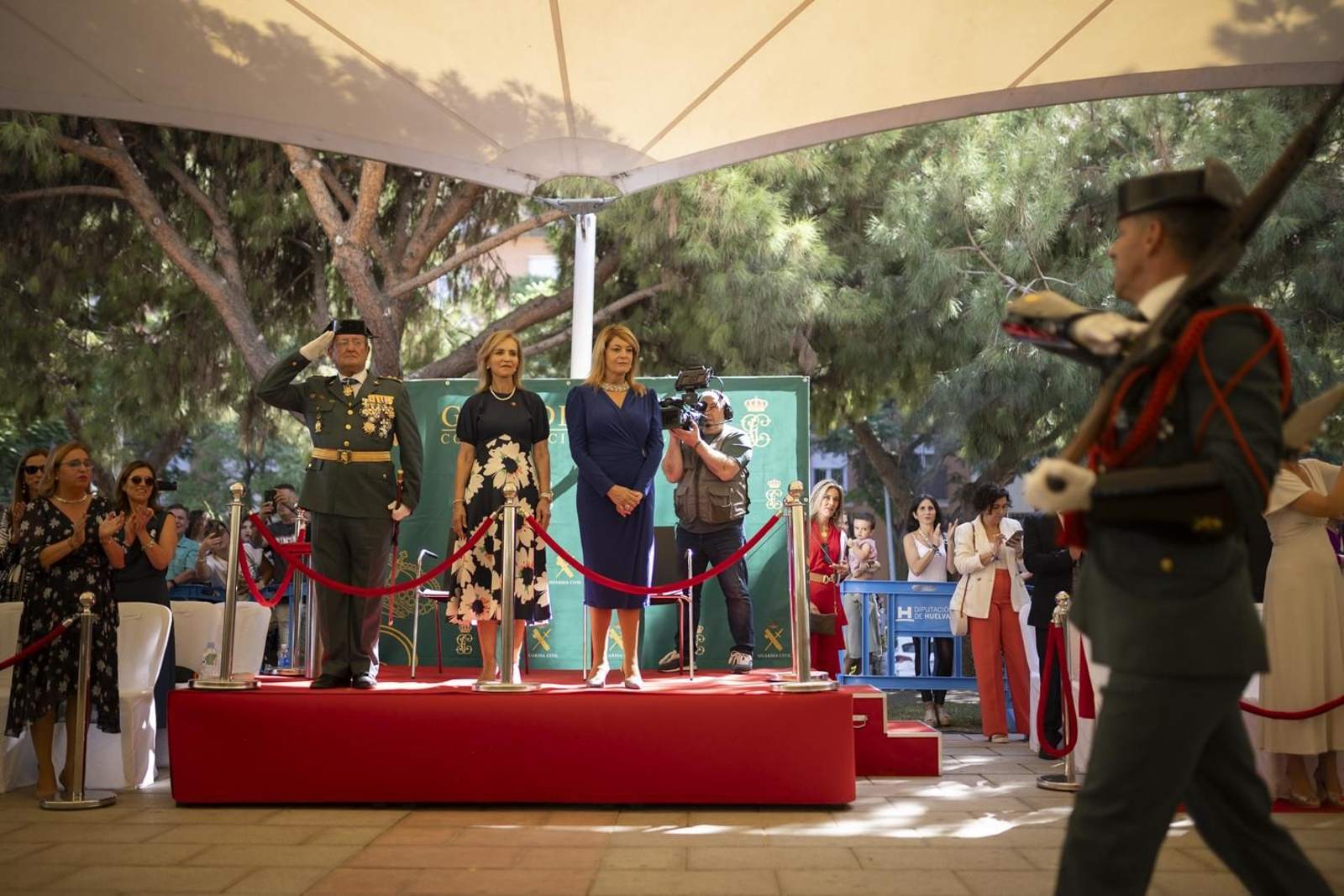 Imágenes de los actos de celebración de la festividad de la patrona de la Guardia Civil, la Virgen del Pilar.