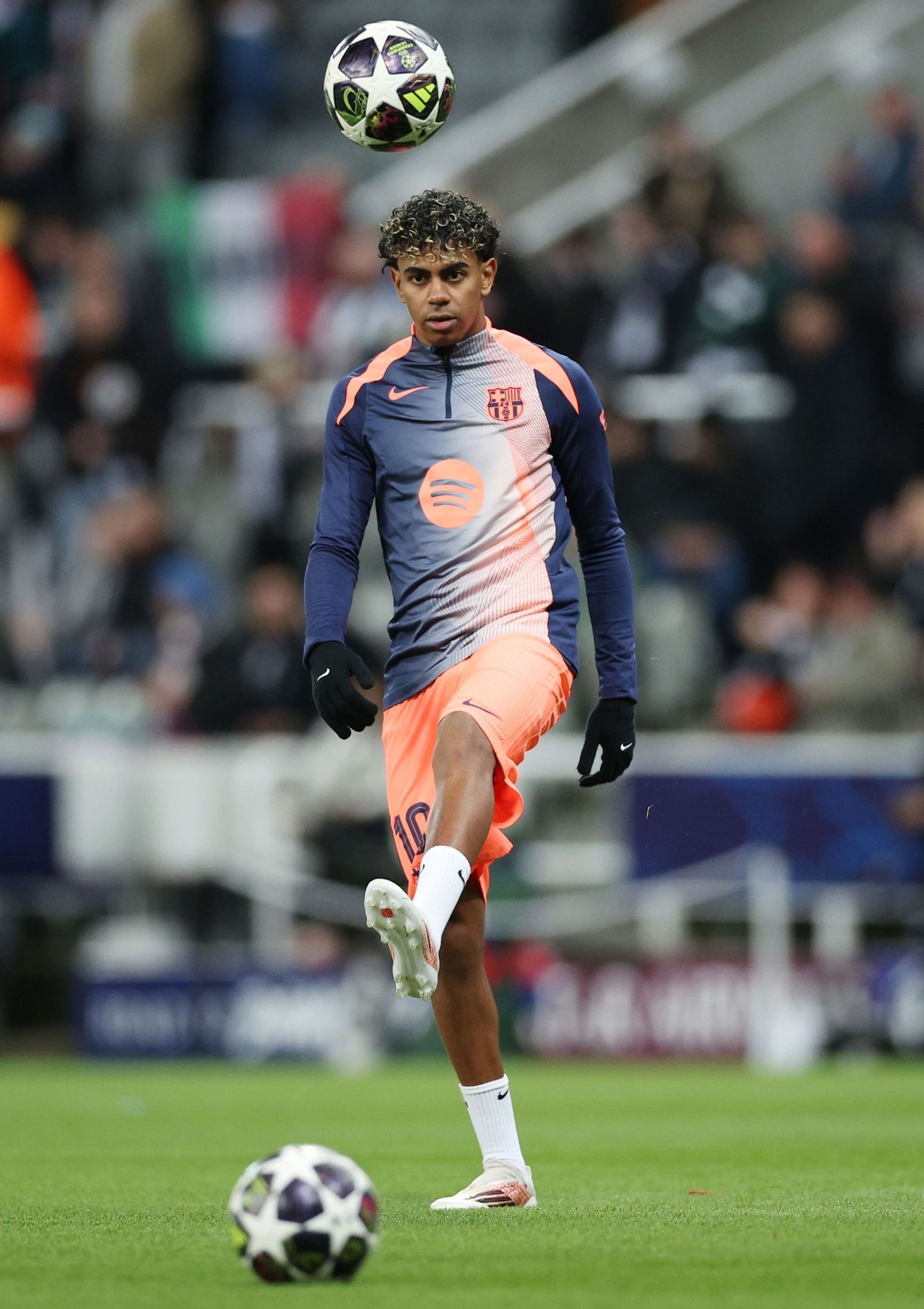 Las fotos del Newcastle-Barcelona