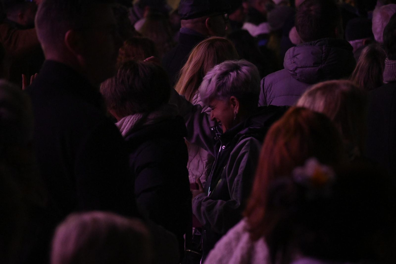 Imágenes de la zambomba en la Plaza de La Merced