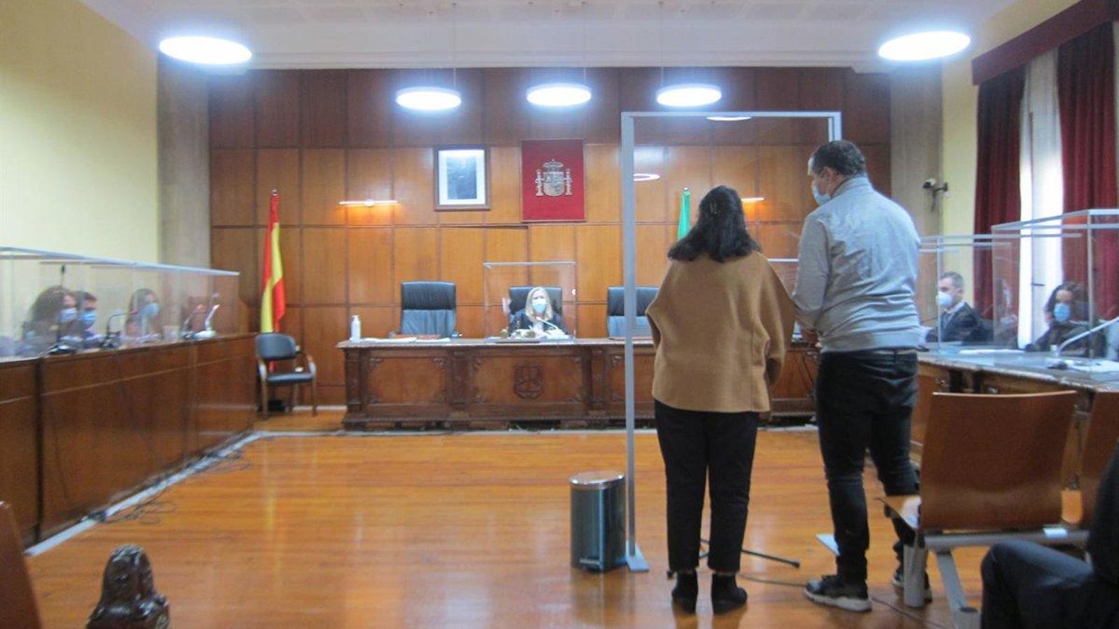Habib M. pide perdón en el juicio en la Audiencia de Jaén a través de una intérprete.