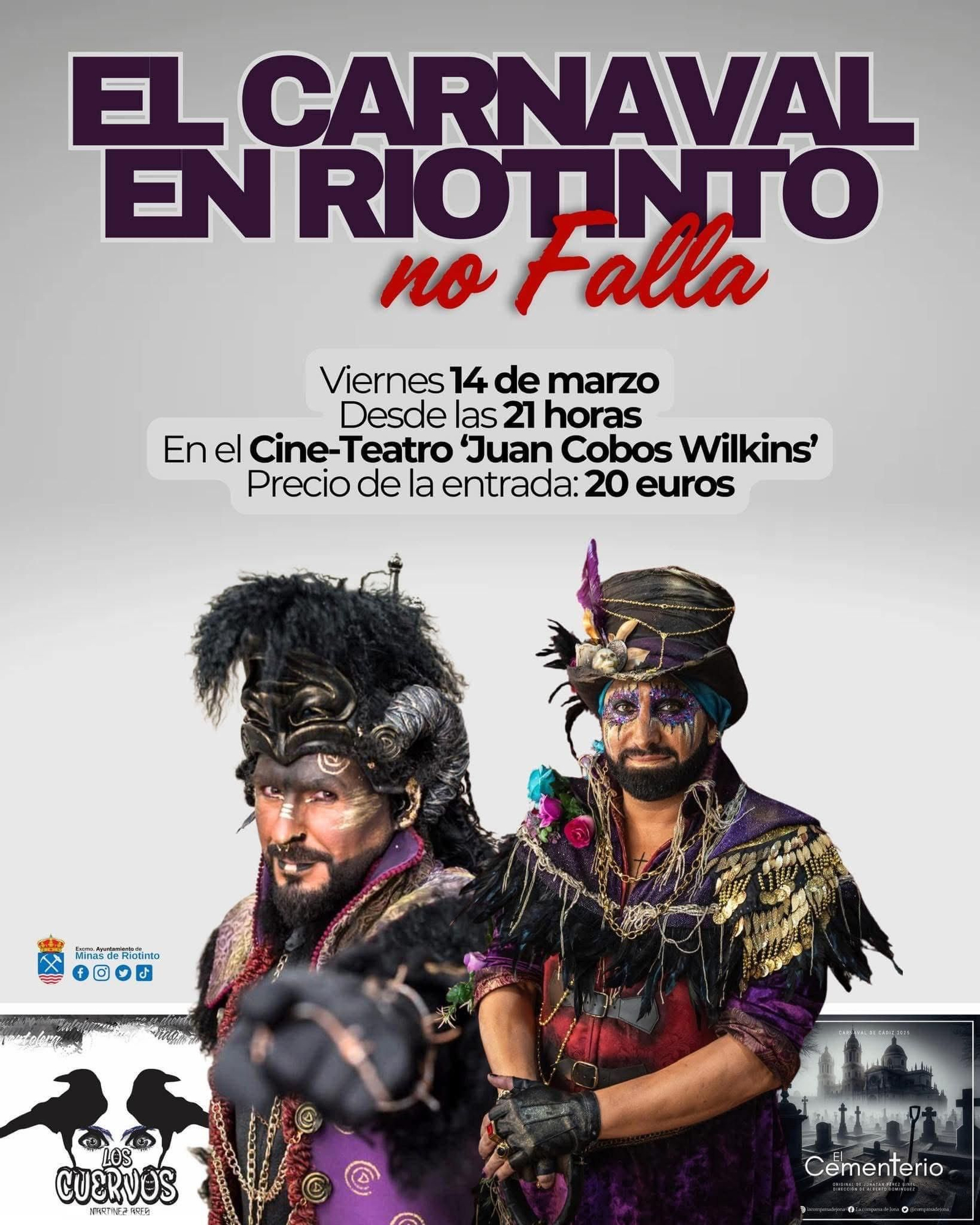 El Carnaval en Riotinto no falla