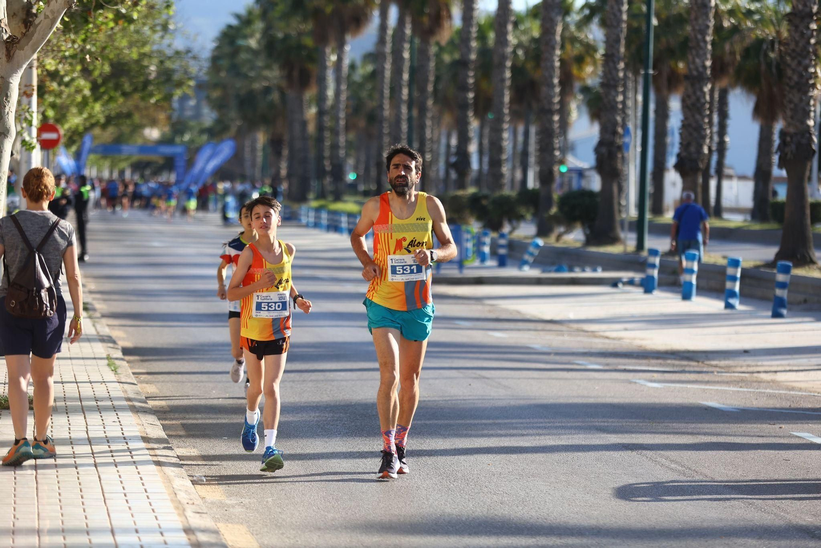 Las mejores fotos de la I Carrera Solidaria Mayoral de Málaga