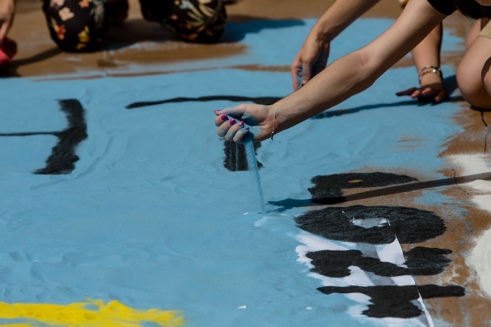 Todas las imágenes de los preparativos del Corpus en Cádiz