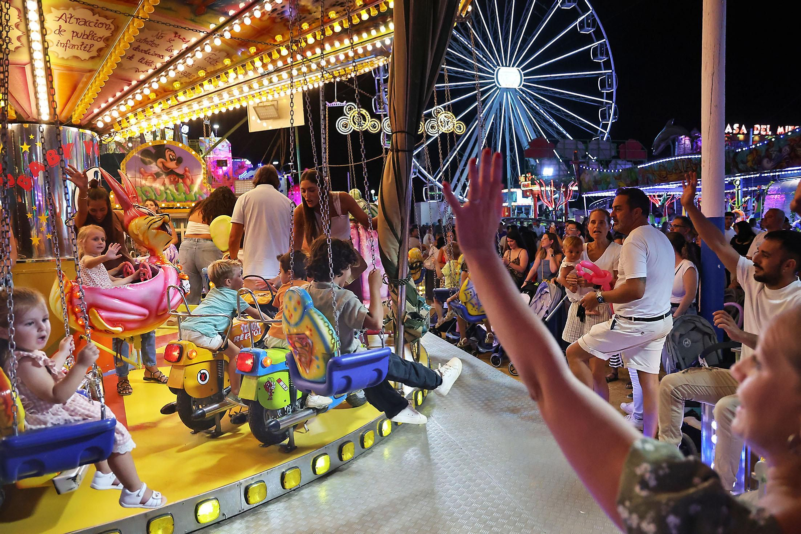 Colombinas 2025: Imágenes del ambiente en las Fiestas Colombinas con el Día del Niño