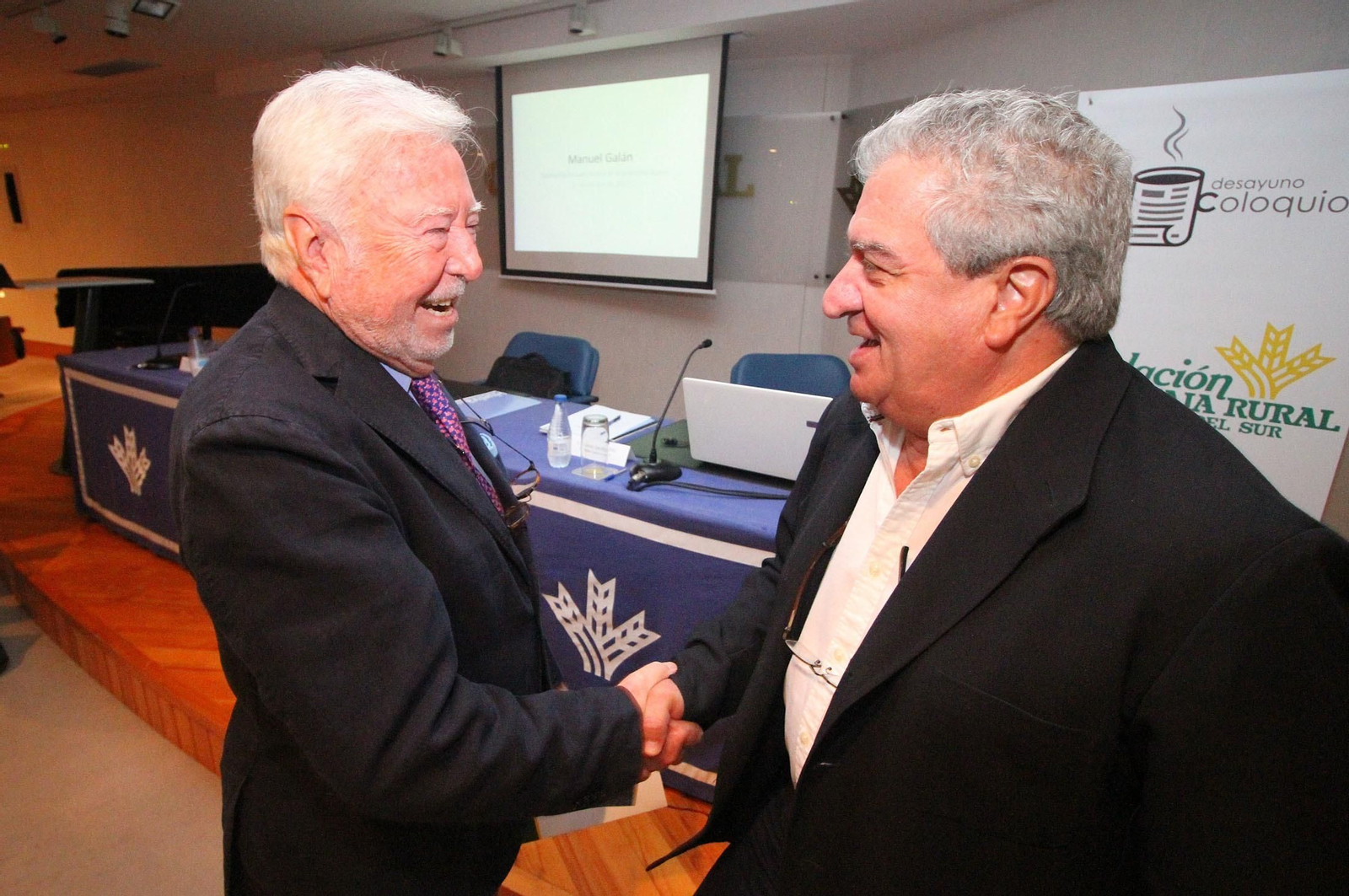 Conferencia de Manuel Galán Pérez sobre las oportunidades para Huelva en economía digital.