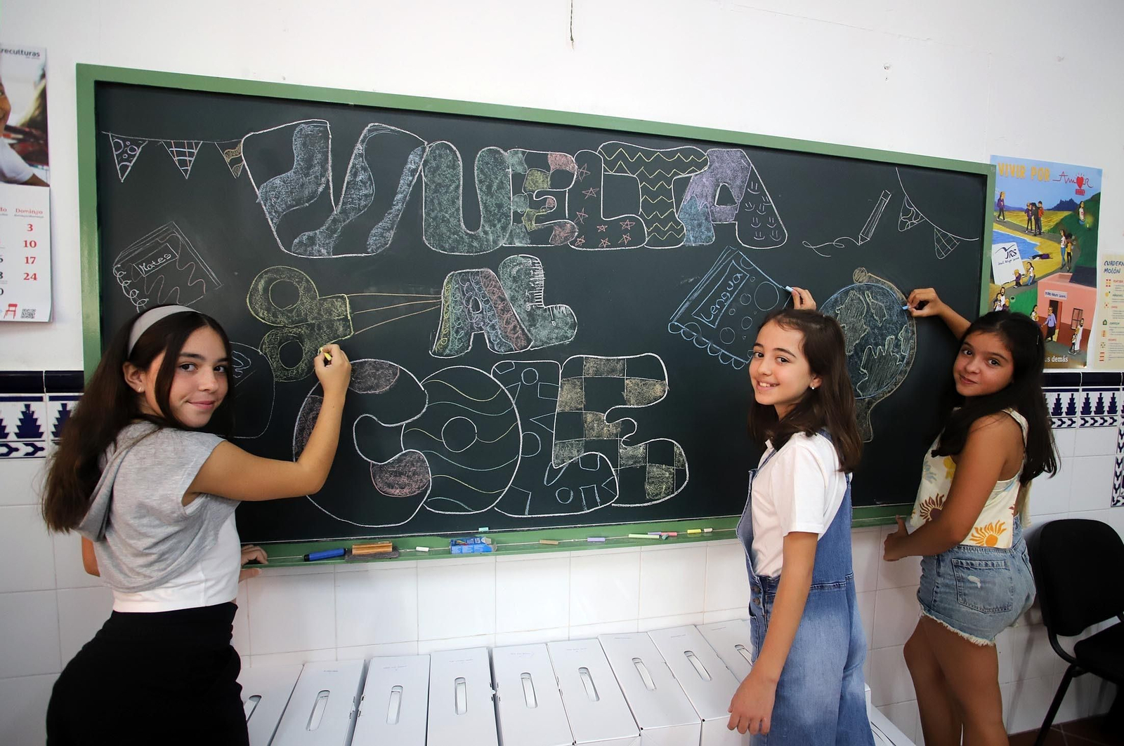 Imágenes de la vuelta al cole en el SAFA Funcadia