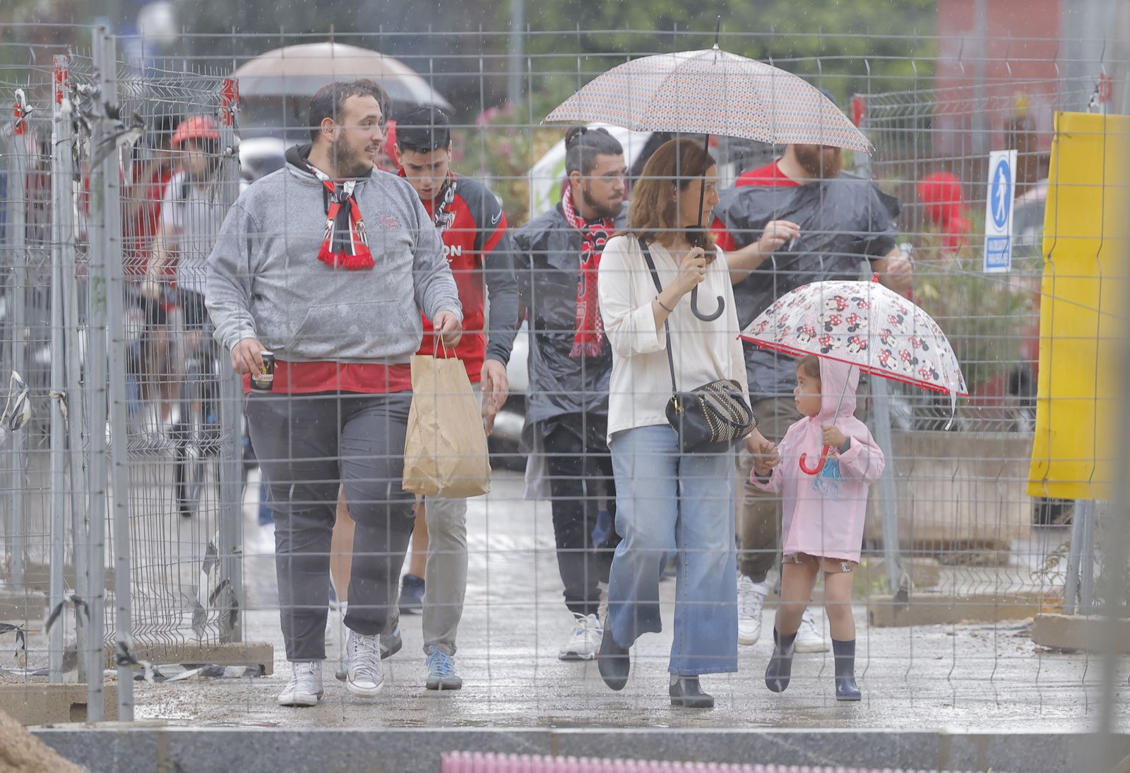 las imágenes de la lluvia en Sevilla