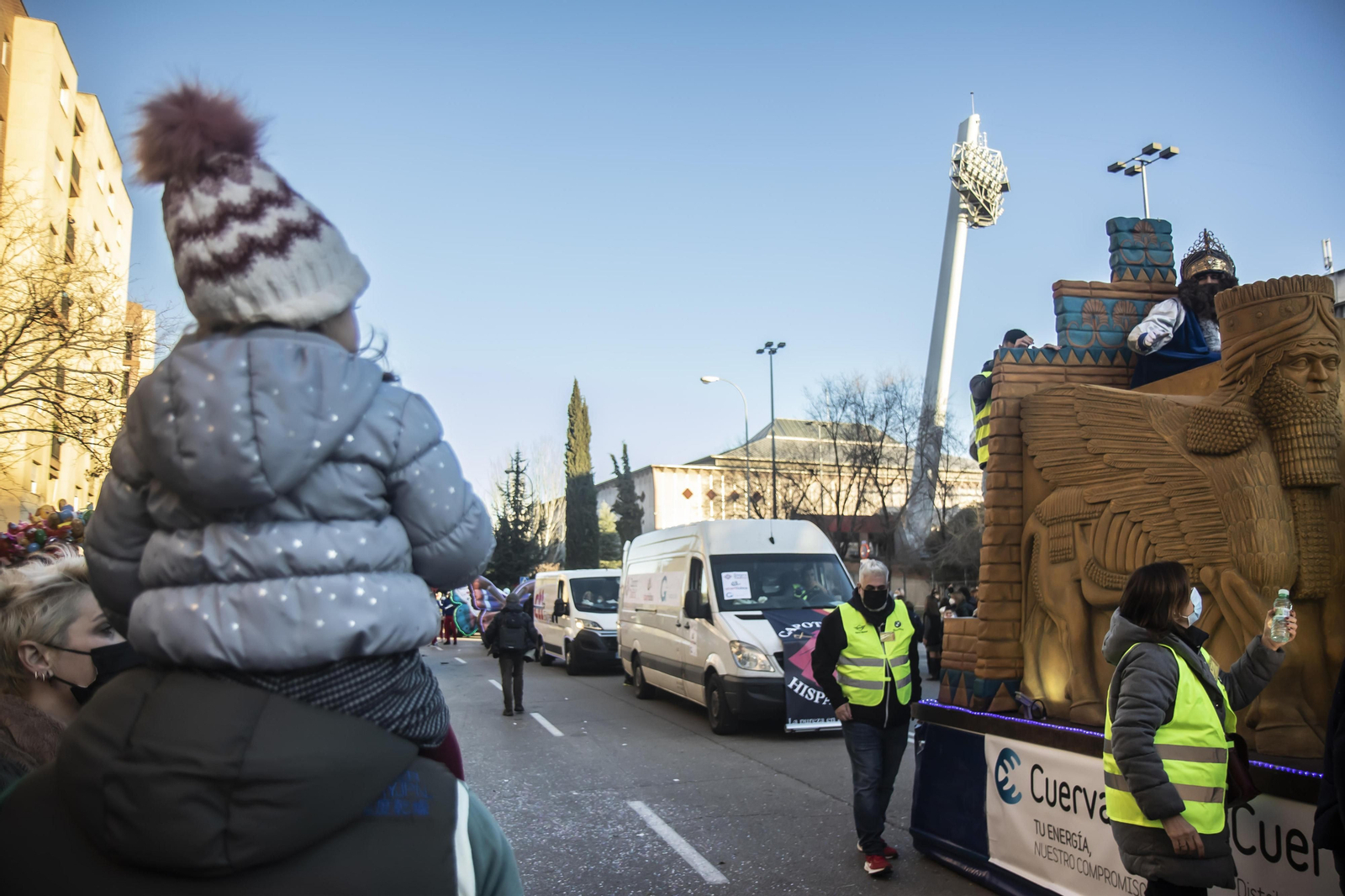 Fotos de la cabalgata de Reyes Magos de Granada 2022