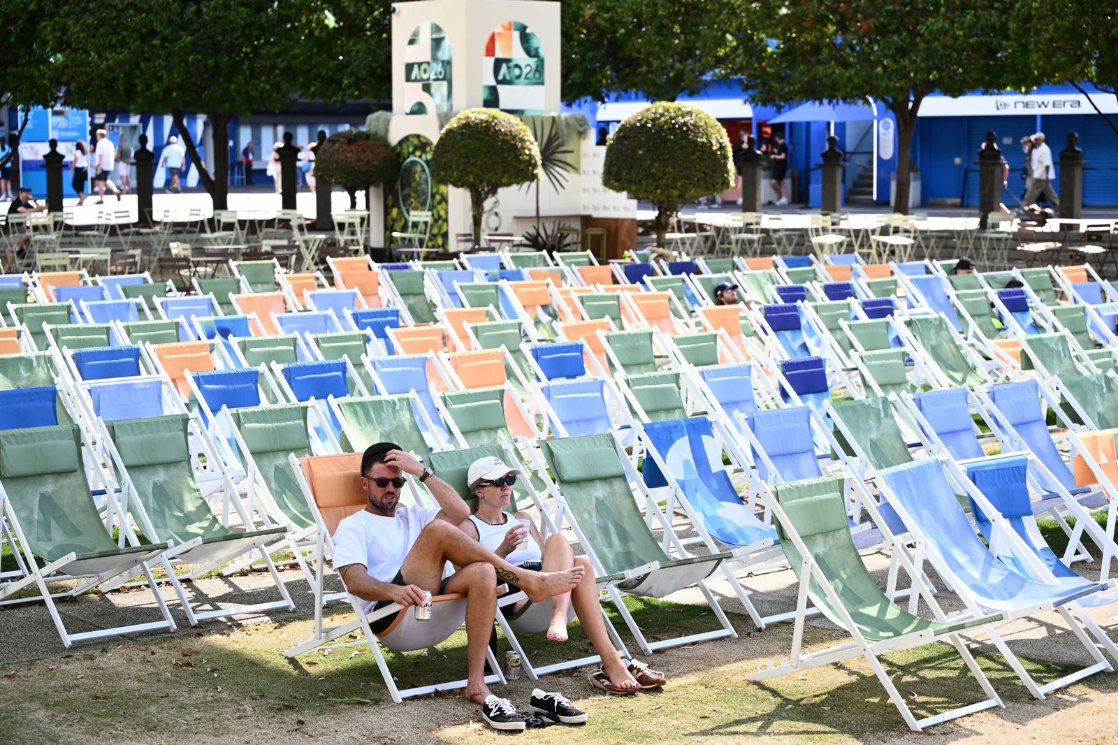 Las fotos de Alcaraz y del resto de cuartos de final de Australia