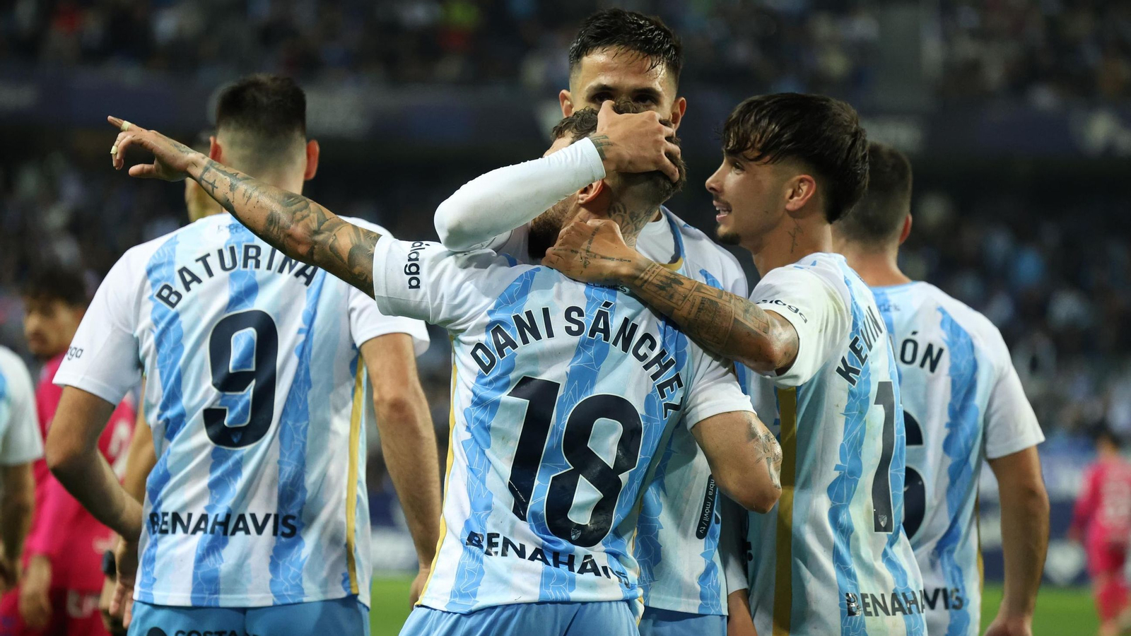 El Málaga CF-CD Tenerife, en fotos