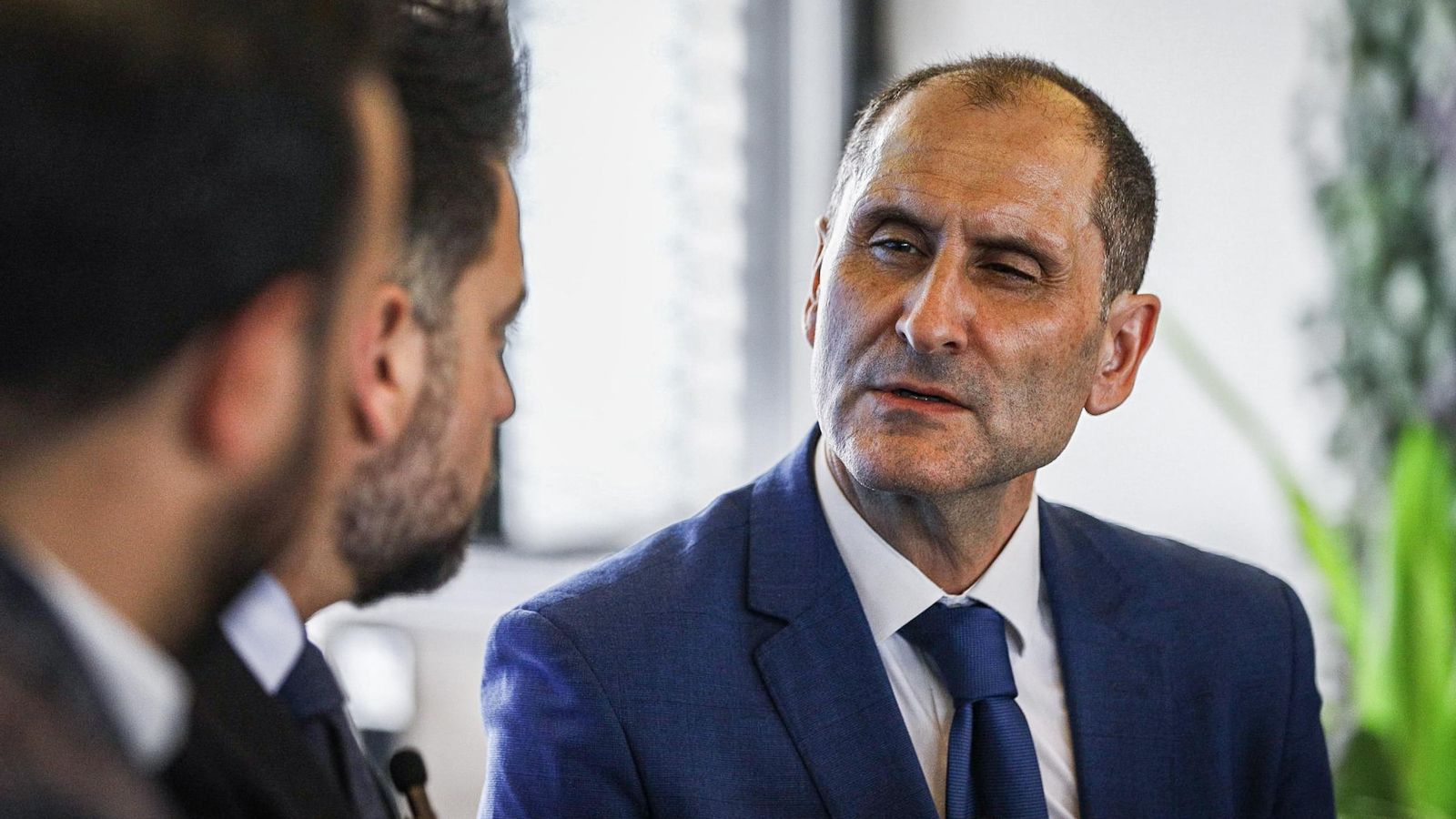 El representante de Navalia, durante la presentación del evento