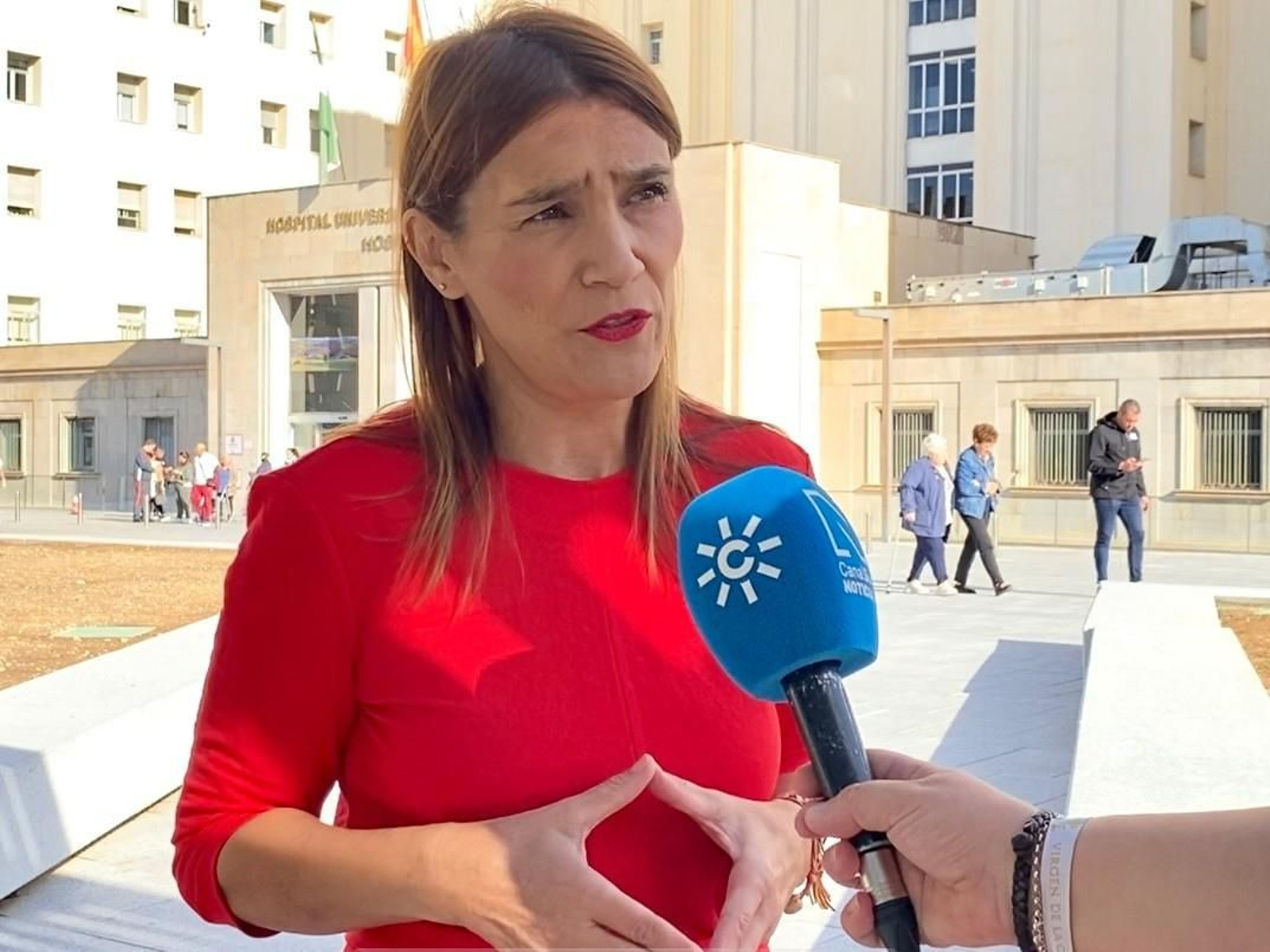 La parlamentaria andaluza del PSOE por Granada, Olga Manzano