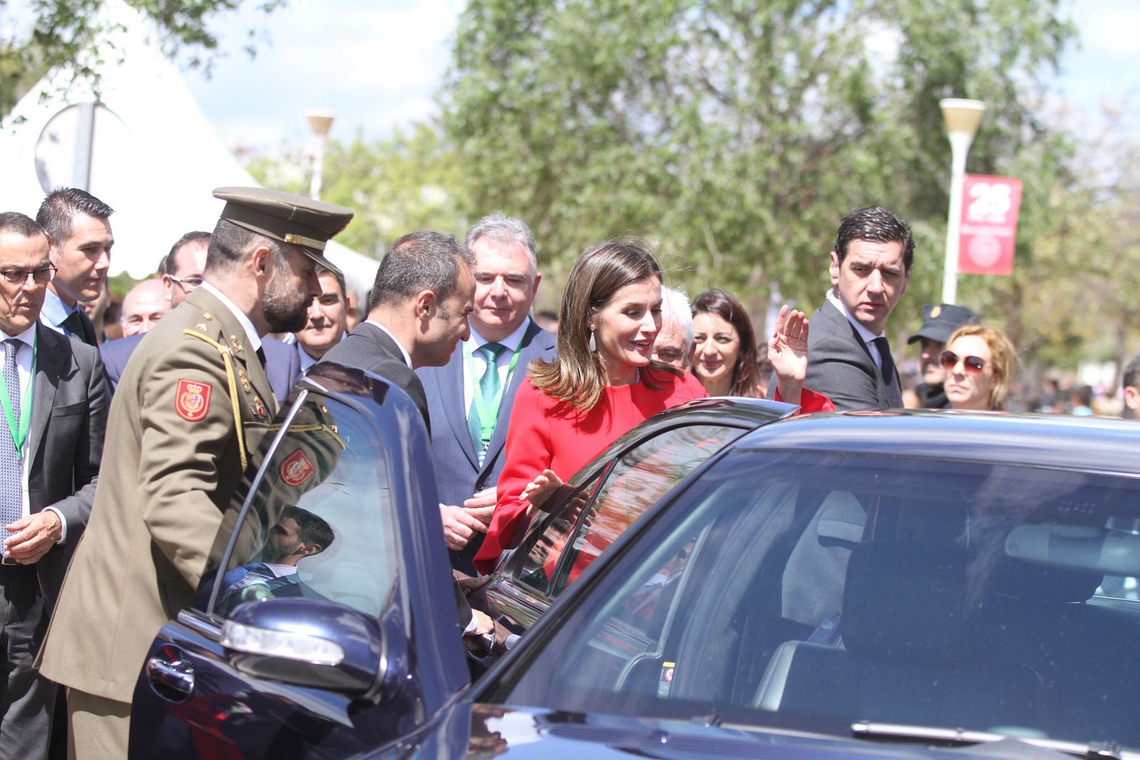 Imágenes de la visita de la reina Letizia a Huelva