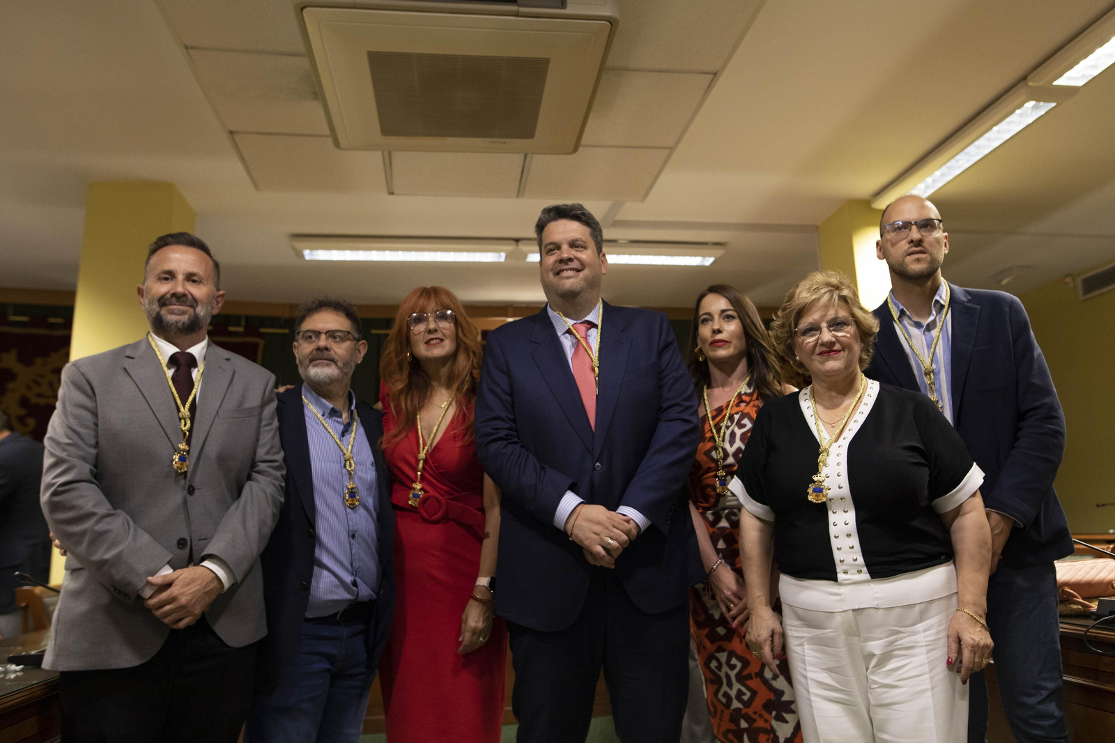 La constitución de los Ayuntamientos de Granada, en imágenes