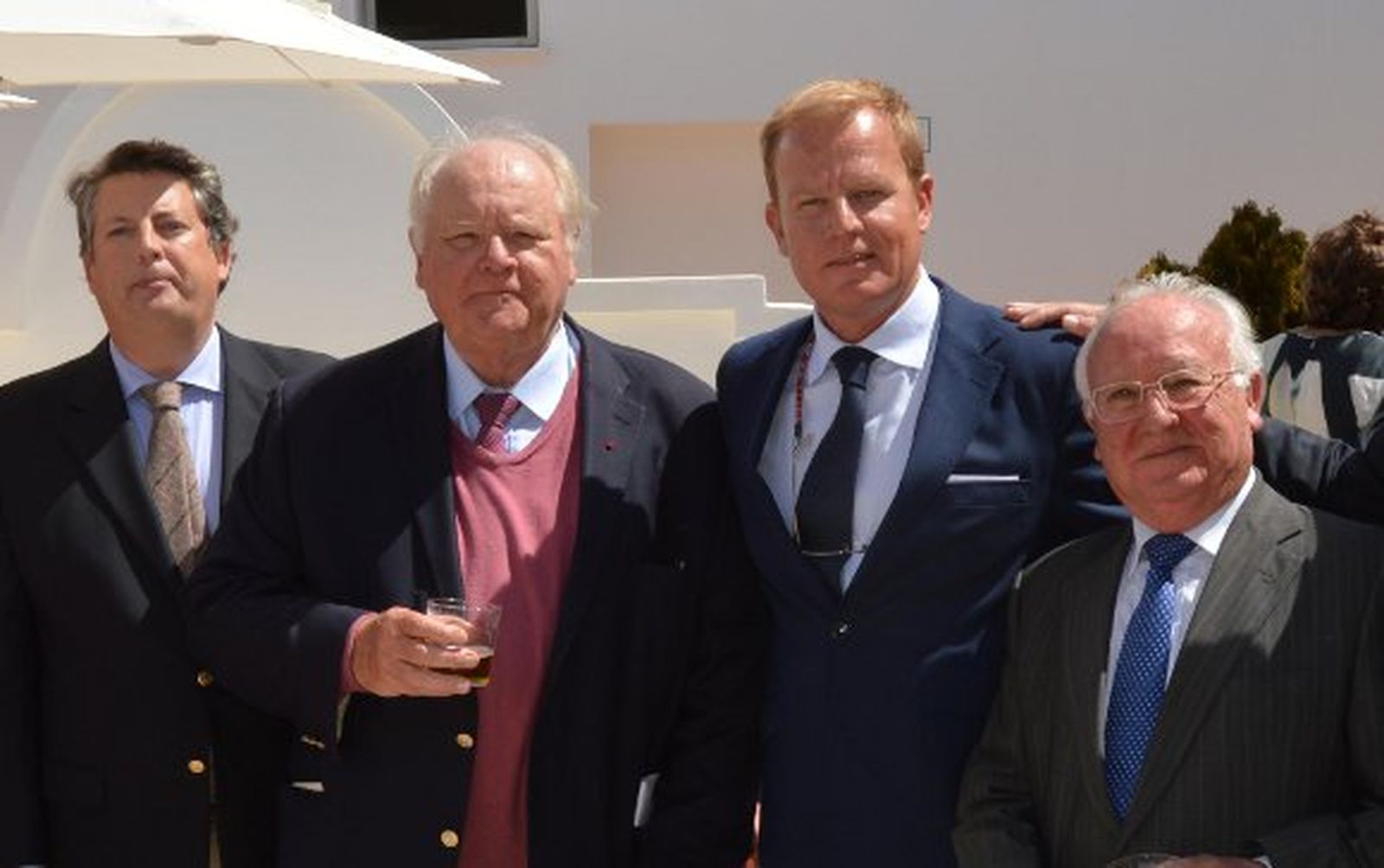 Alfonso Domecq, Jan y Stephan de Clerck y Fernando Lepiani.

Foto: Ignacio Casas de Ciria