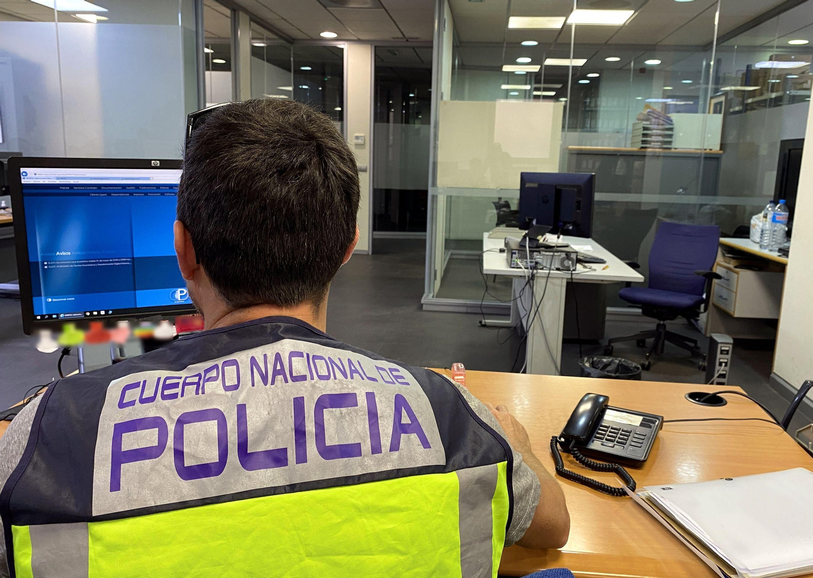 Agente de la Policía Nacional.