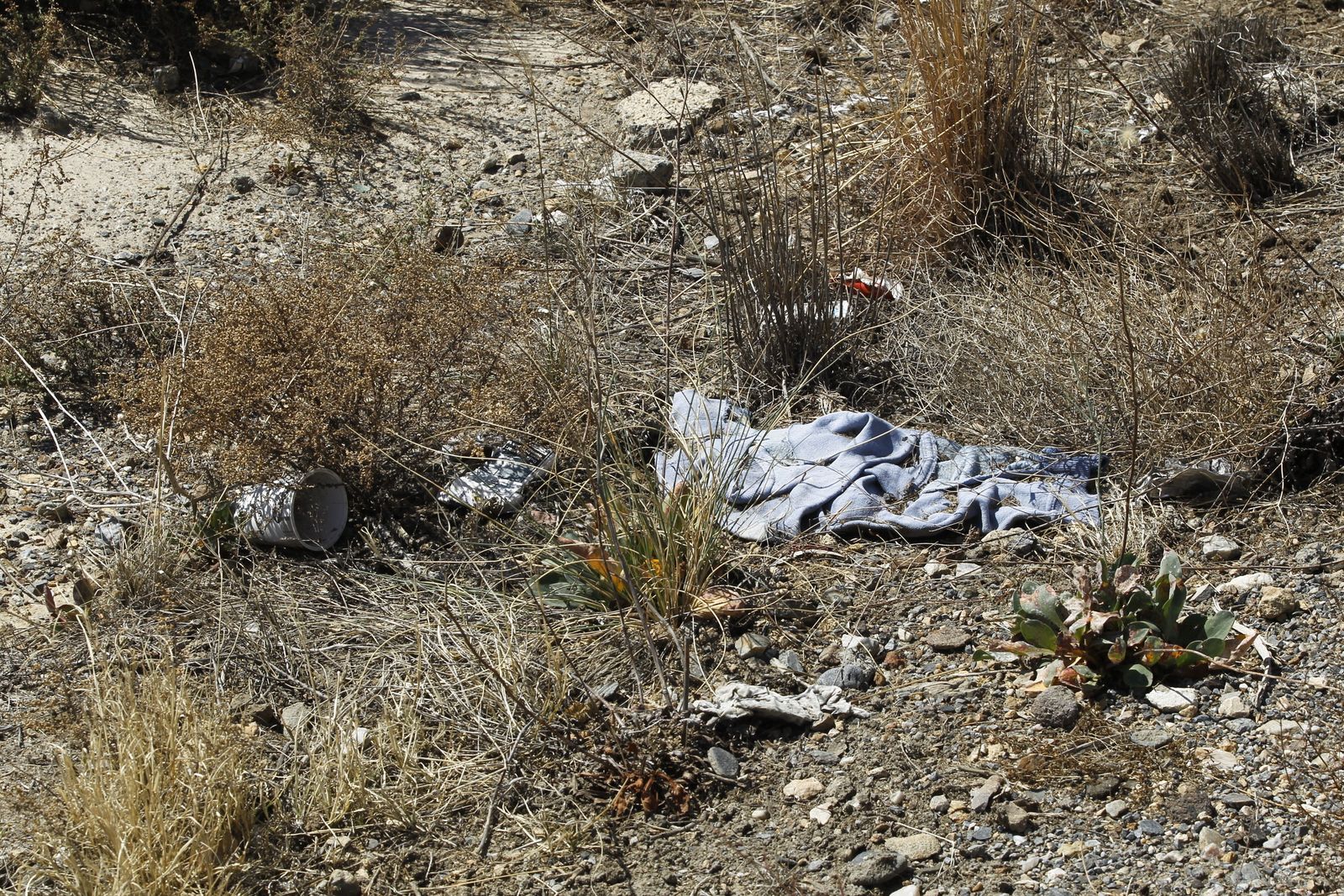 Fotogalería basura en el Desierto de Tabernas
