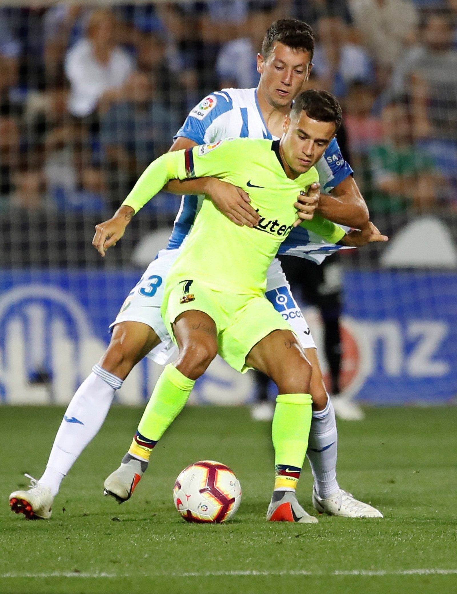 Las imágenes del Leganés-Barcelona