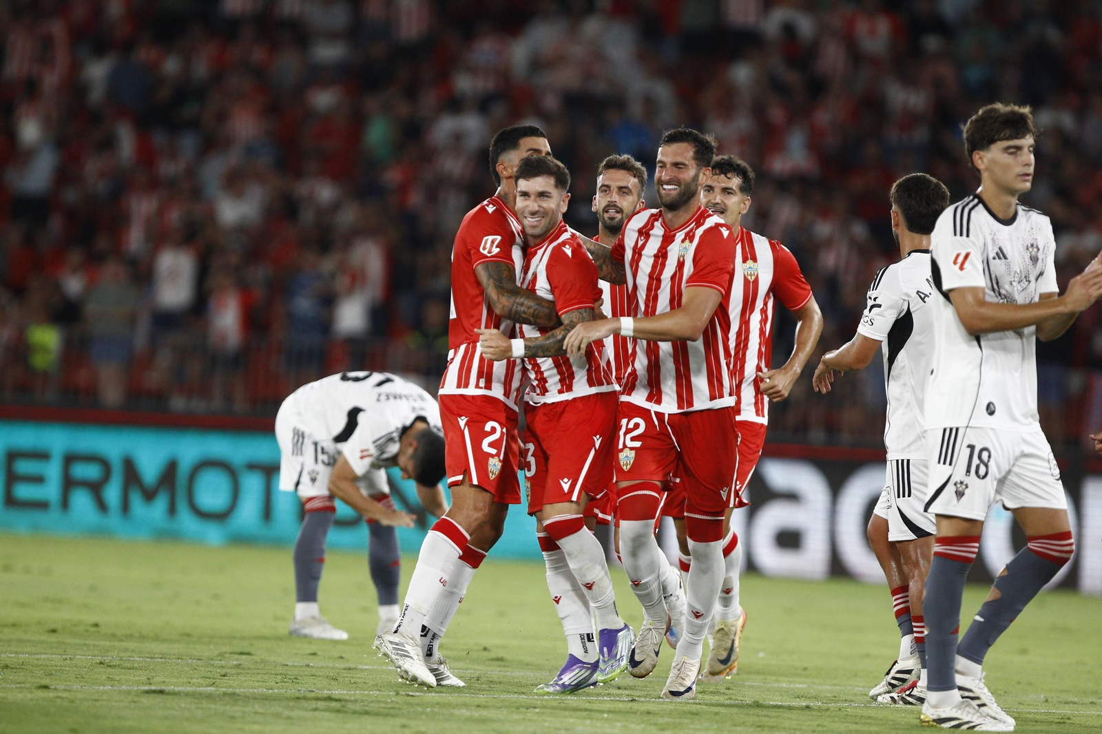 U.D. Almería-Albacete Balompié, en imágenes