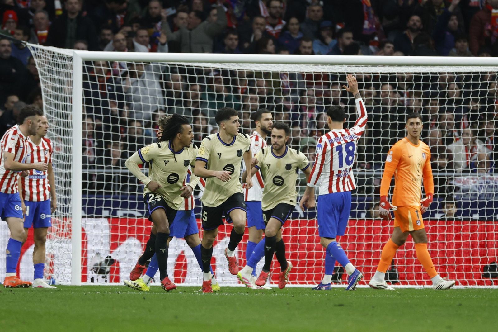 Las fotos del Atlético de Madrid-Barcelona