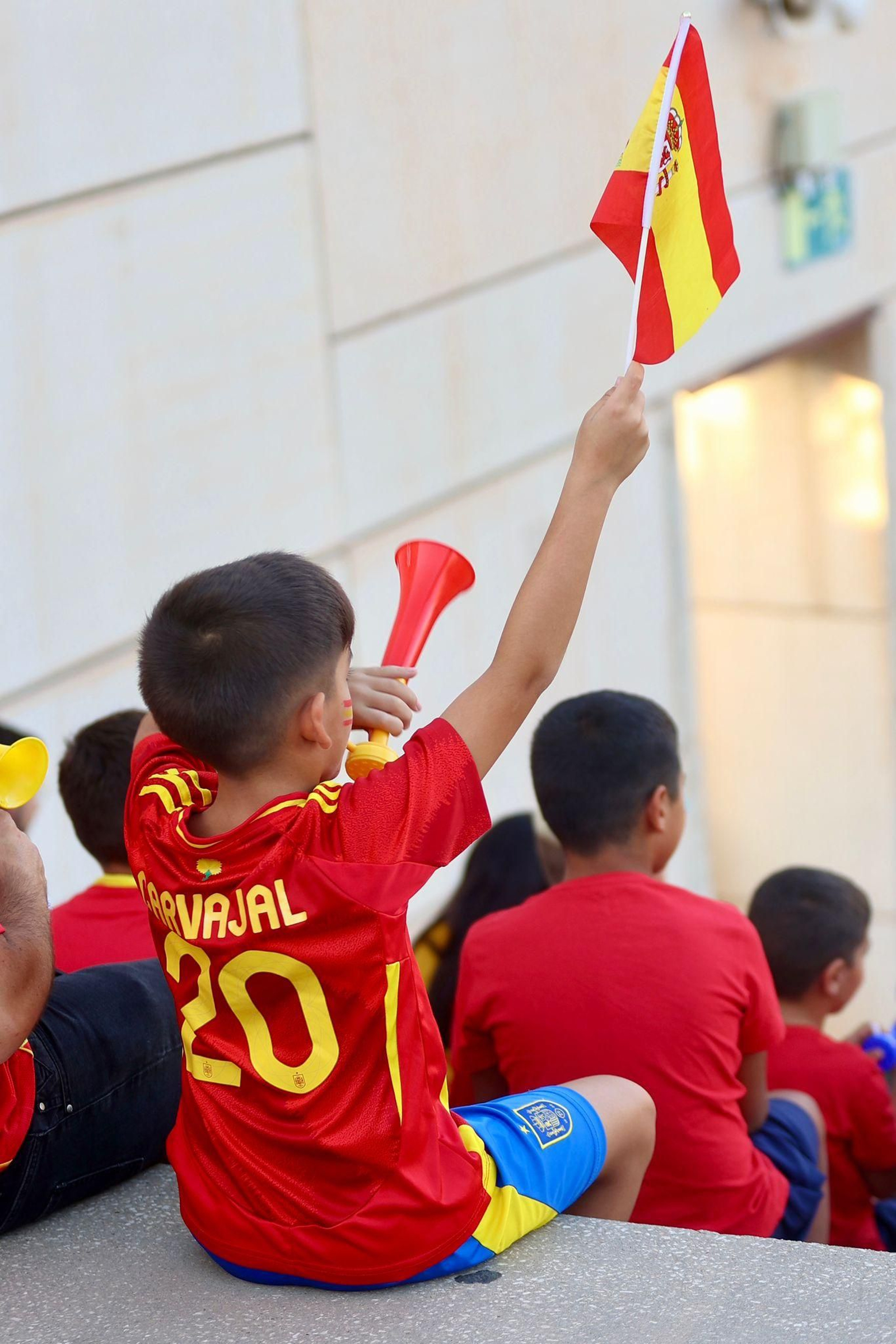 Las fotos del España-Inglaterra en Cortijo de Torres