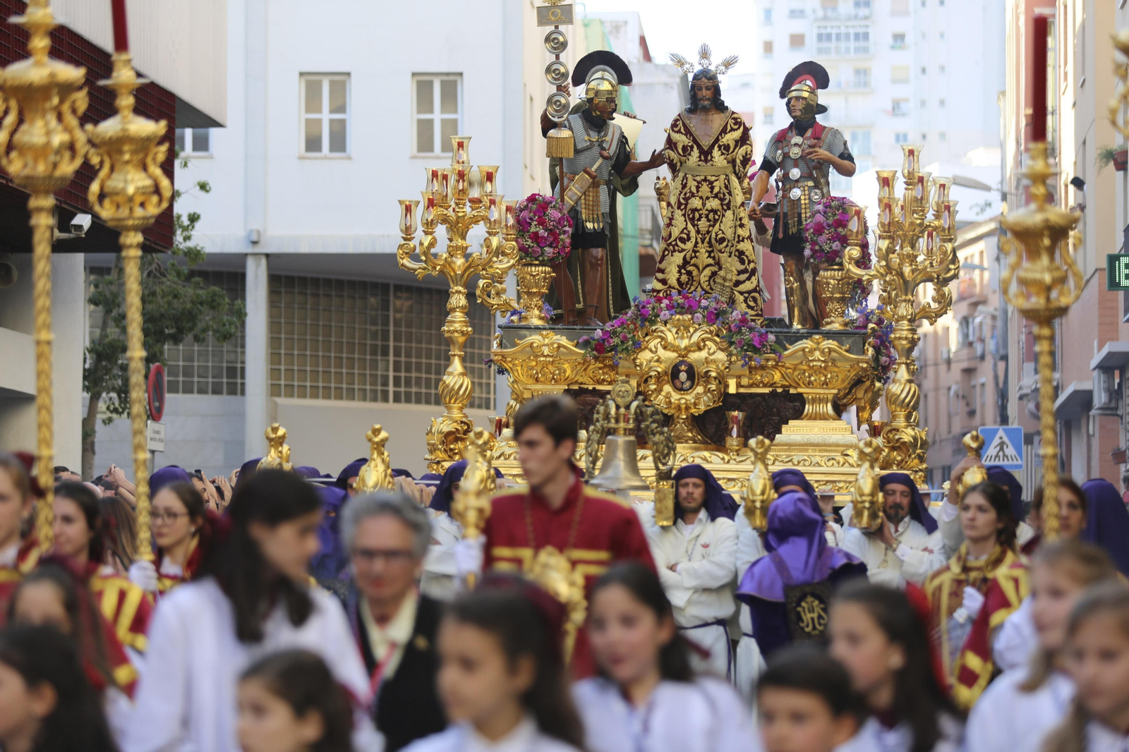 Las fotos de Sentencia en el Martes Santo en Málaga Las fotos de Sentencia en el Martes Santo en Málaga