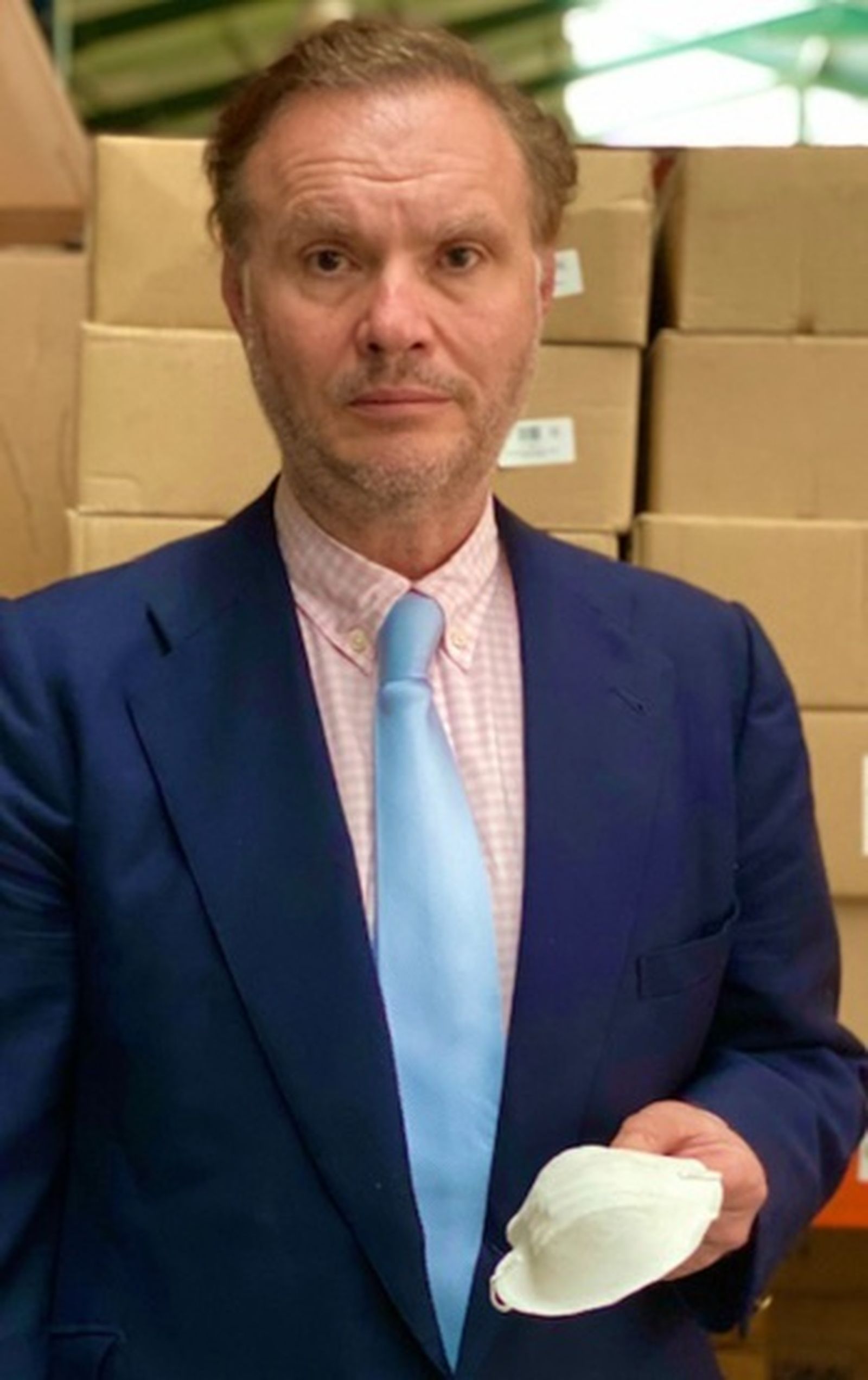 El cónsul honorario de Francia para Andalucía Occidental, Christophe Sougey.