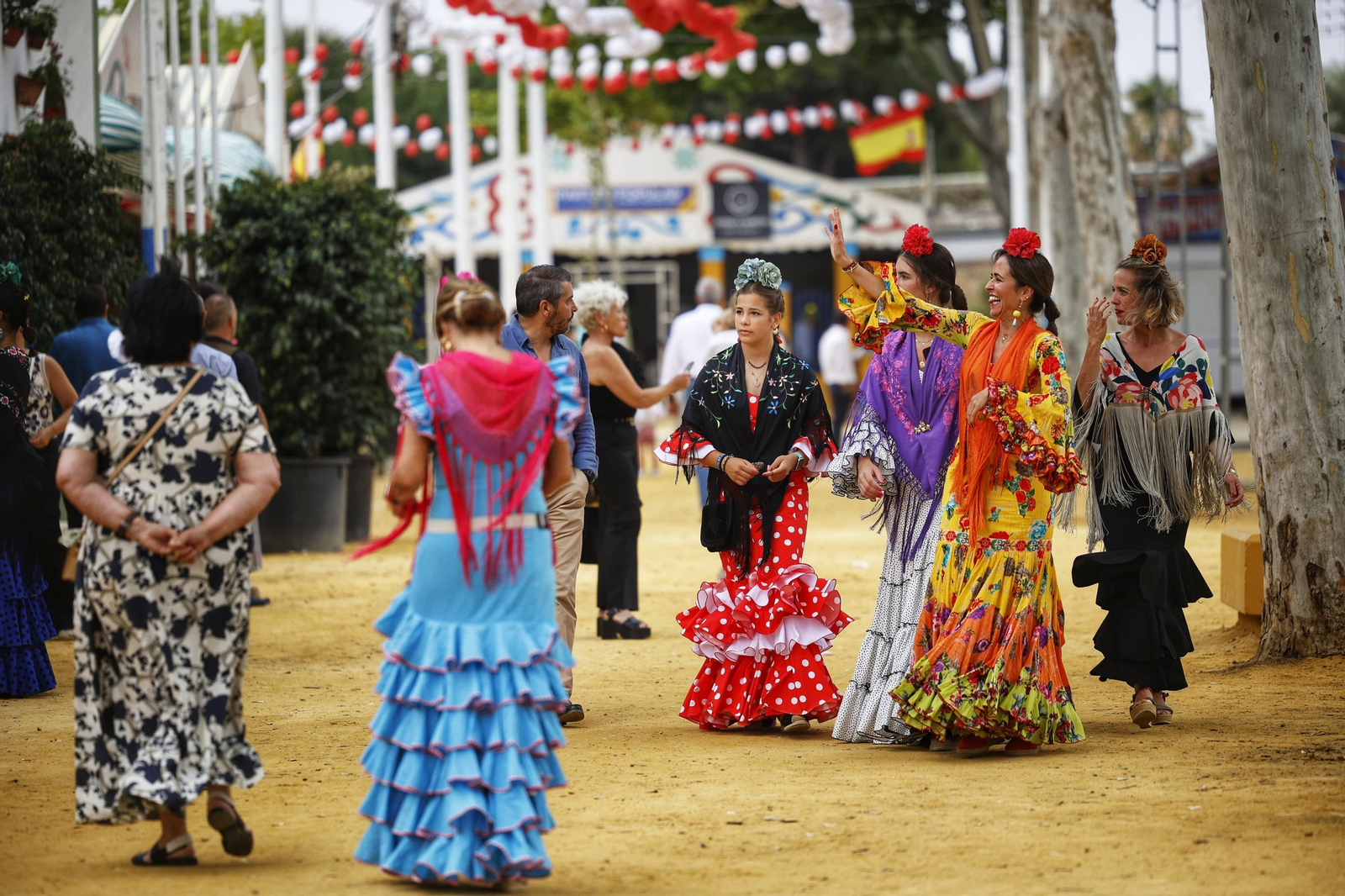 Las imágenes de la jornada del viernes de la Feria de El Puerto 2024