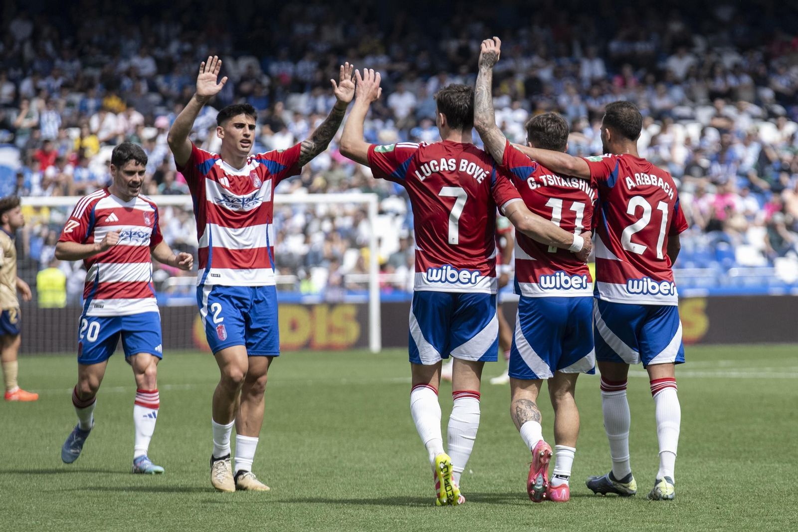 Las mejores imágenes de la victoria del Granada CF ante el Dépor