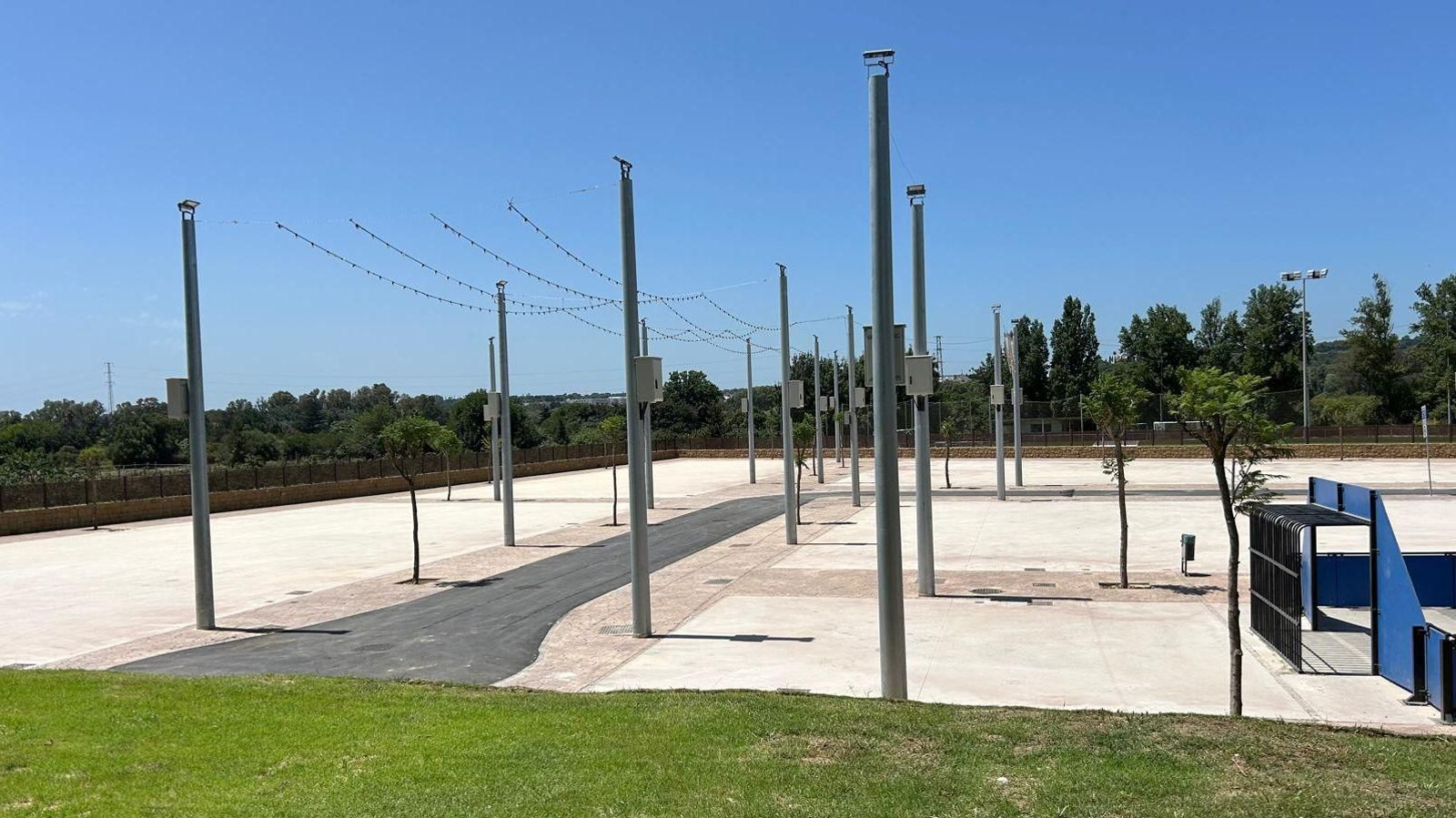 El nuevo recinto ferial de San Enrique de Guadiaro, listo para la feria de 2025.