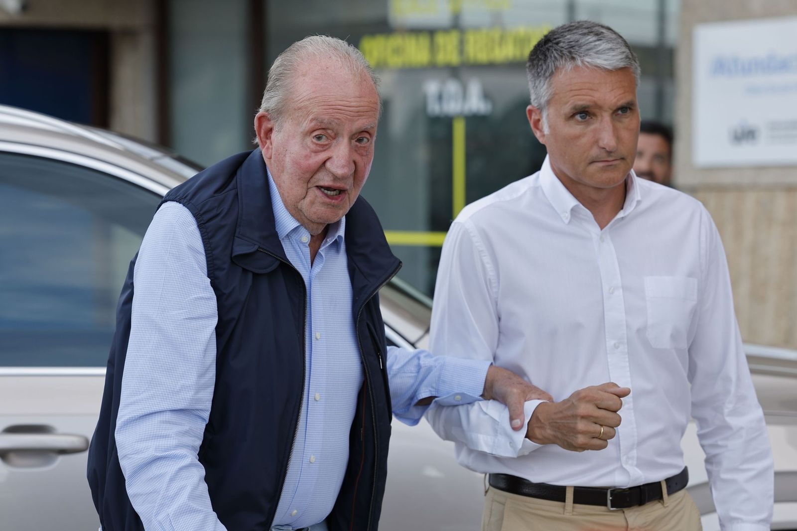 El Rey emérito Juan Carlos