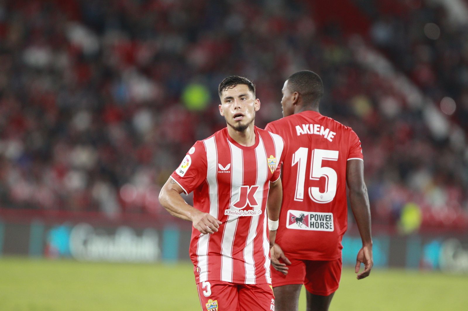 Imágenes del partido de fútbol U.D. Almería-Getafe C.F.