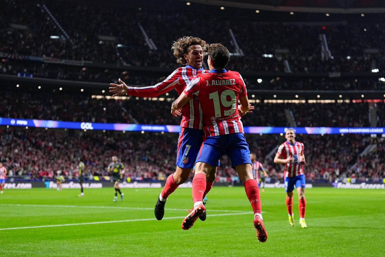 Las mejores imágenes del Atlético de Madrid en su duelo contra el Lille