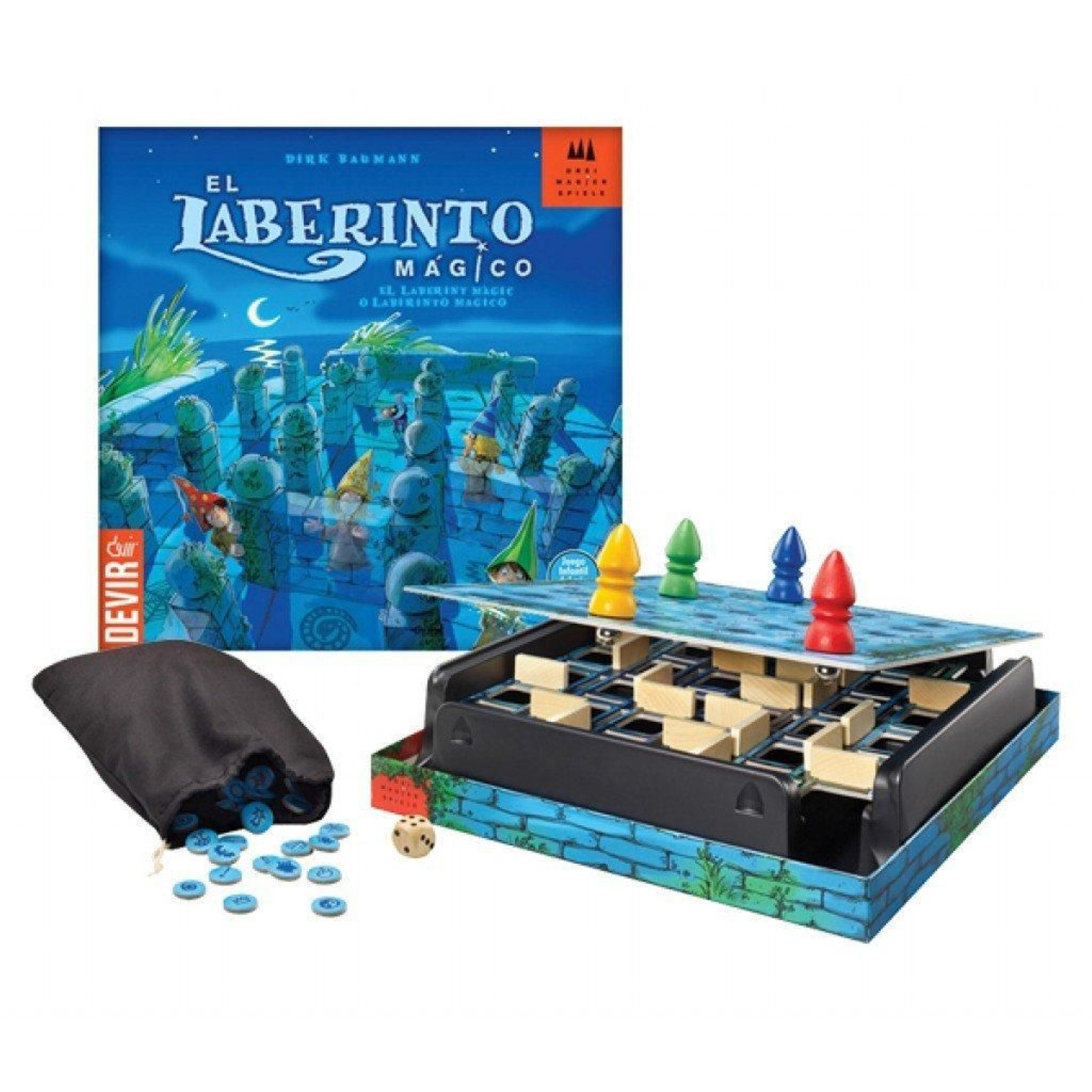 El Laberinto Mágico se adapta a la complejidad de los jugadores.