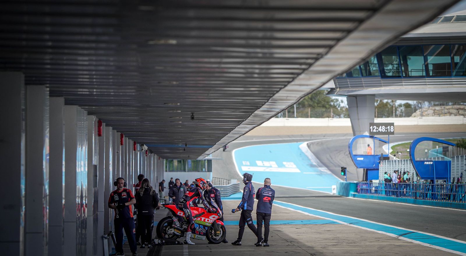Imágenes de los Test de entrenamiento de Moto2 y Moto3 en el Circuito de Jerez