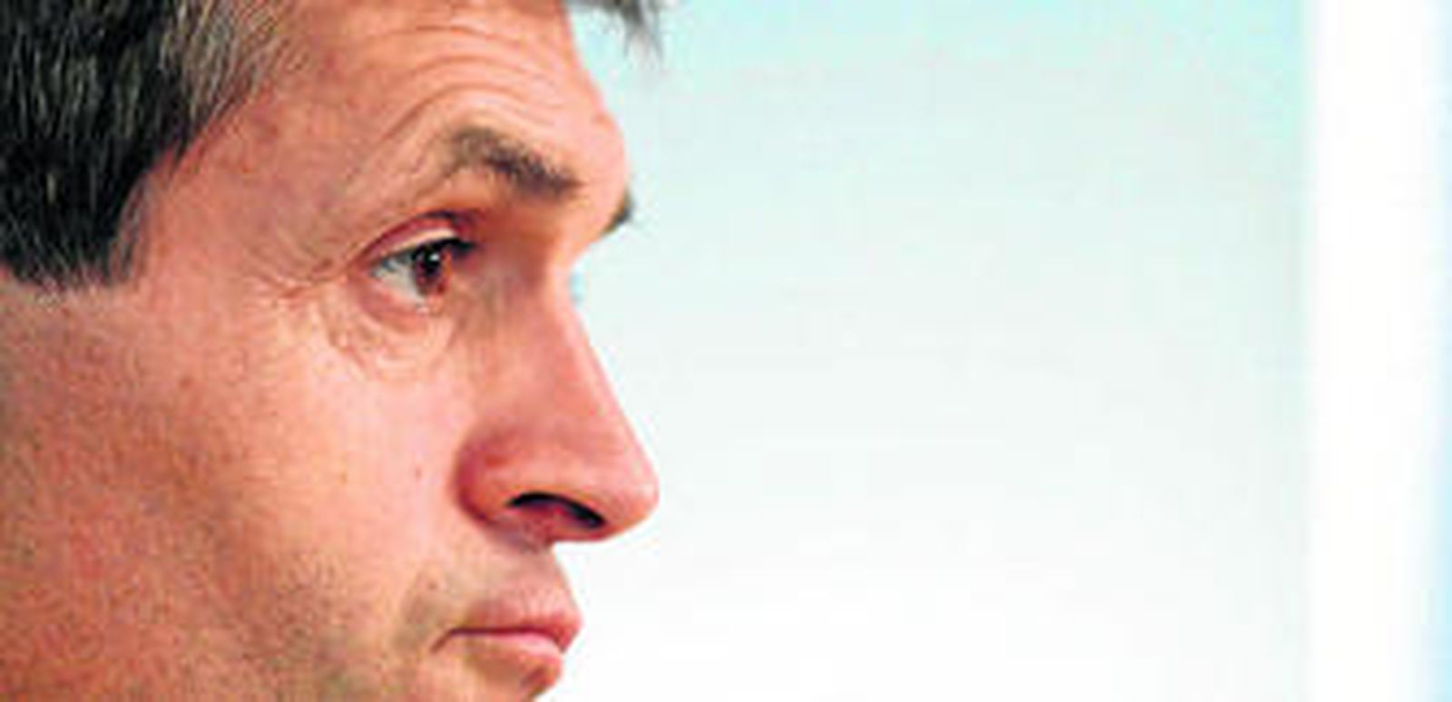 Tito Vilanova, durante su rueda de prensa de ayer en las instalaciones del Barcelona.