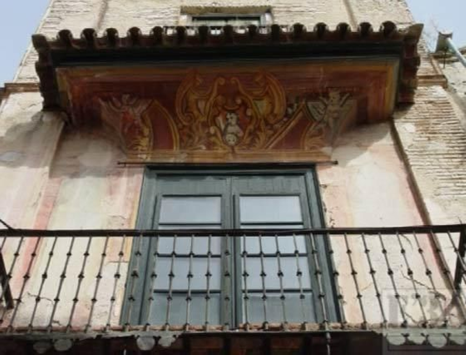 Detalle de un balcón.