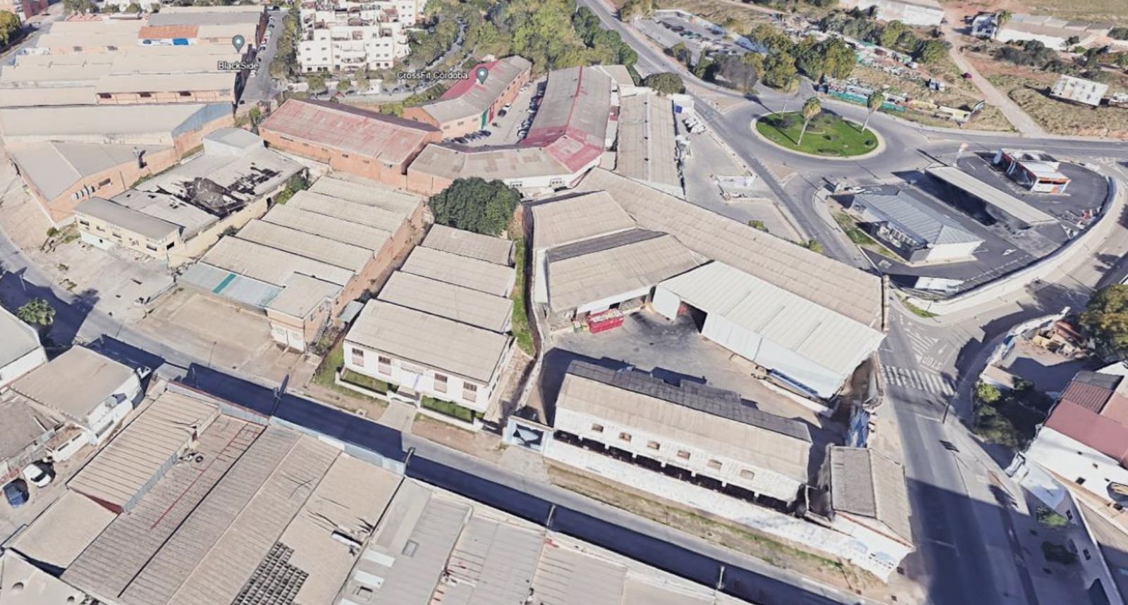 Vista aérea de la zona en la que se impulsa la zona residencial en Chinales