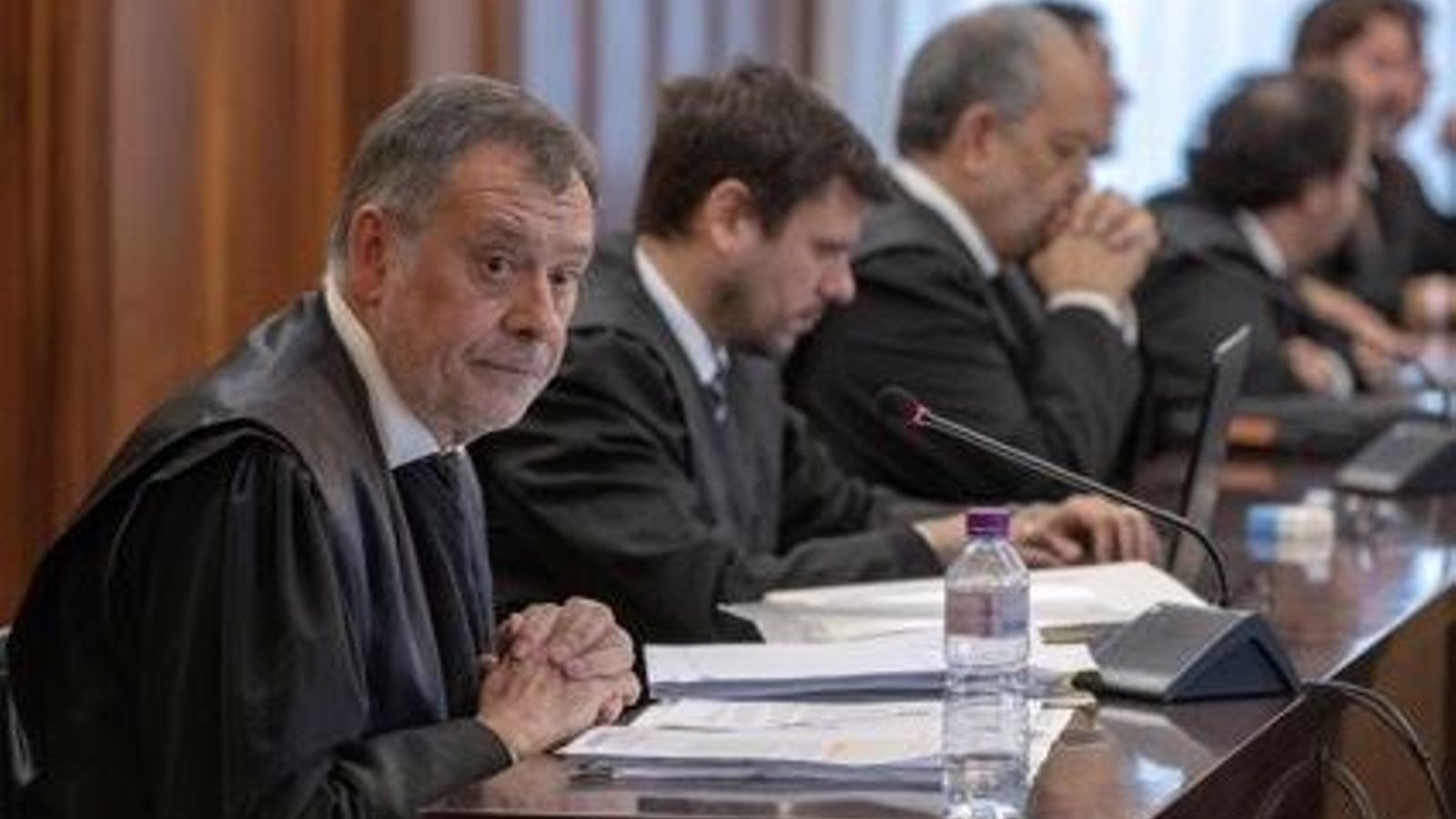 El abogado José Manuel Herrera, durante su informe