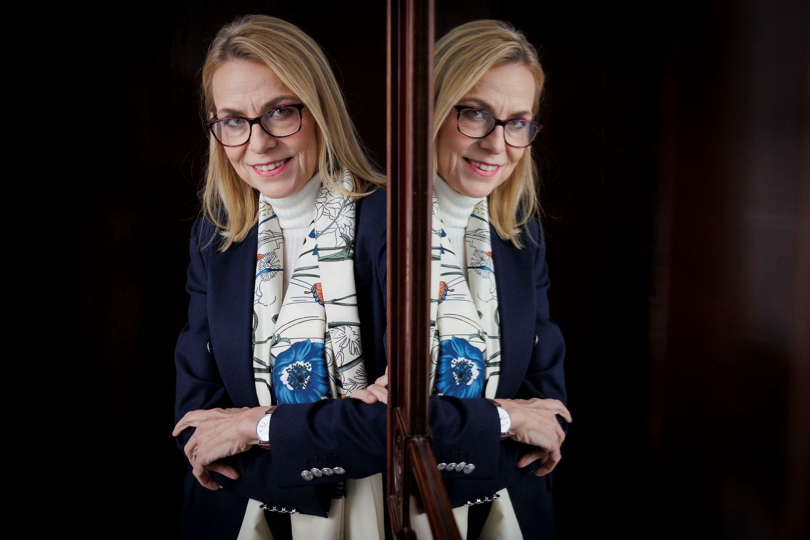 Maria Margarete Gosse, embajadora de la República Federal de Alemania en España, durante su visita a Cádiz.