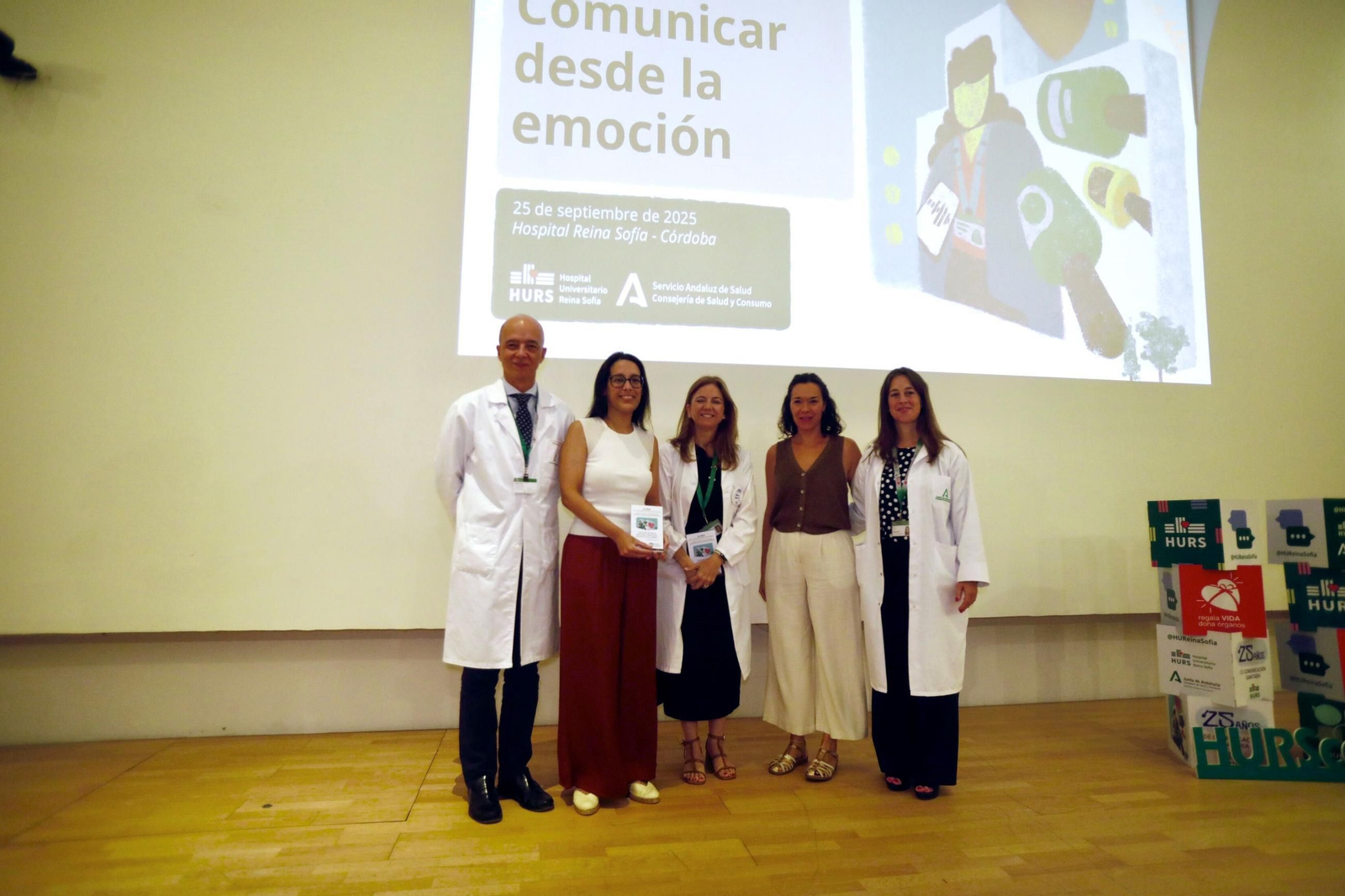 Las fotos del reconocimiento del Hospital Reina Sofía a la prensa por su divulgación sanitaria