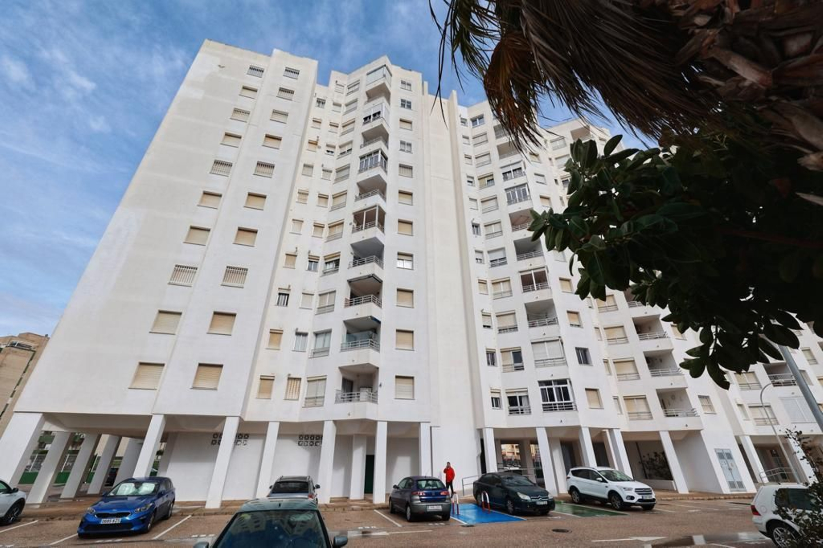 Imágenes del lugar del crimen machista en El Puerto