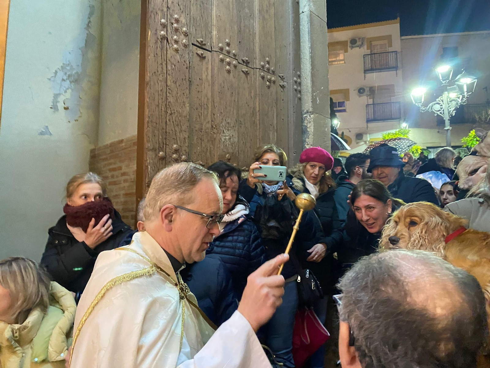 Lumbre de San Antón y bendición de los animales.