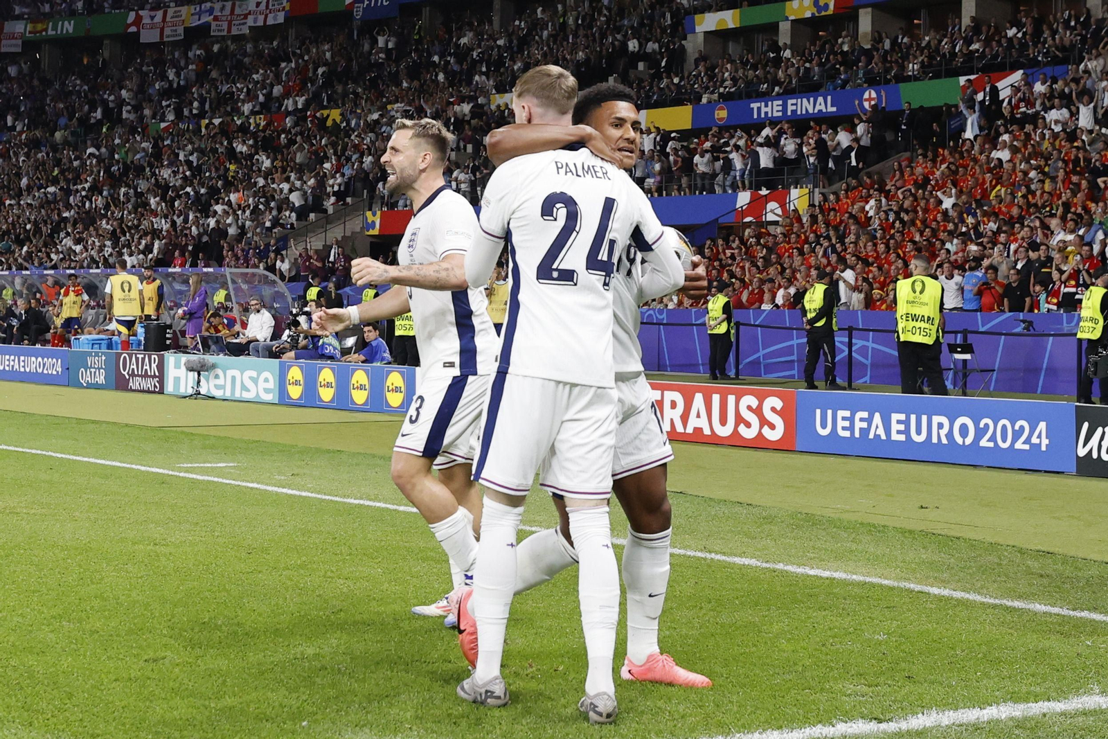 Las mejores fotos de la final España - Inglaterra