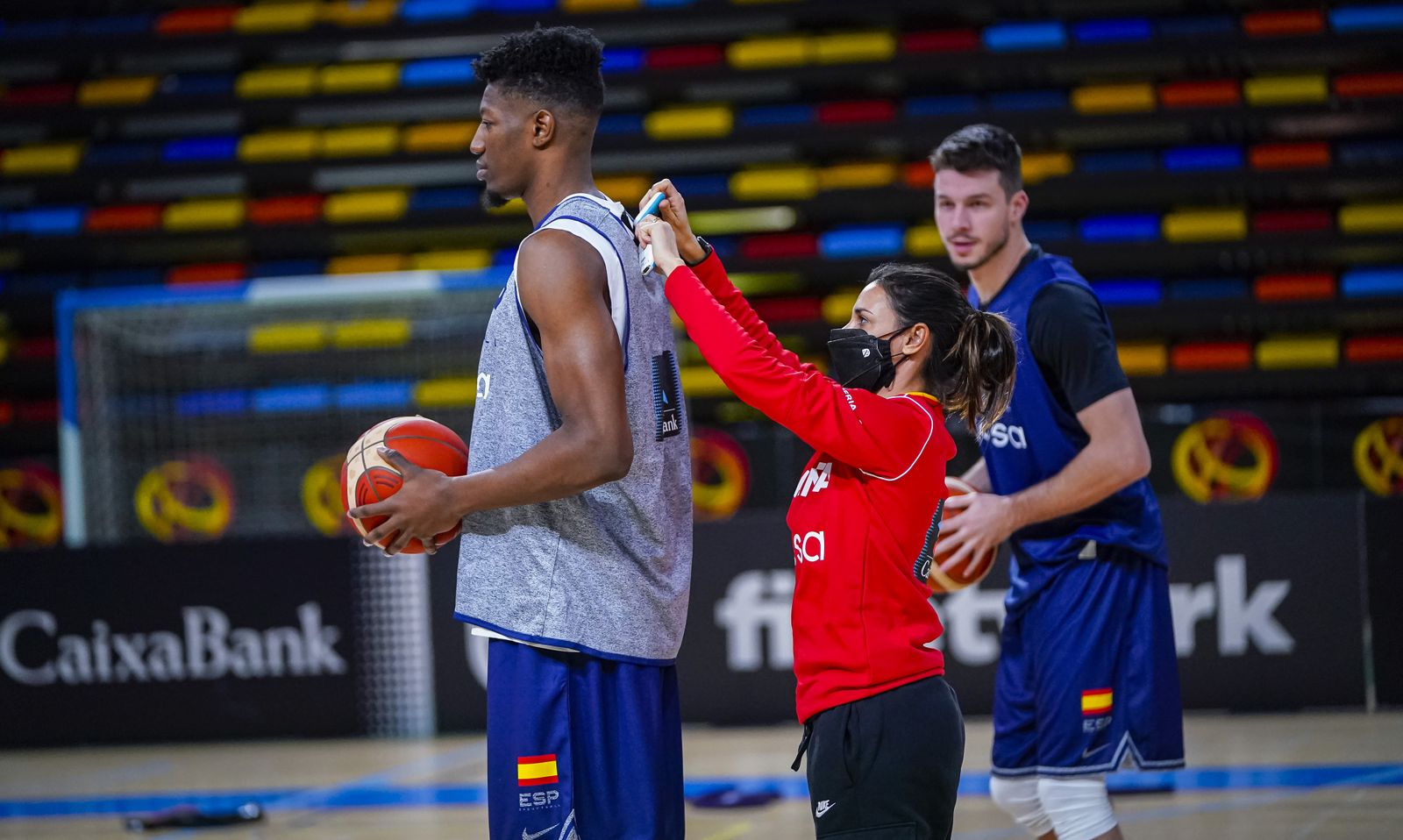 Fotos: Los jugadores del Unicaja ya entrenan con España