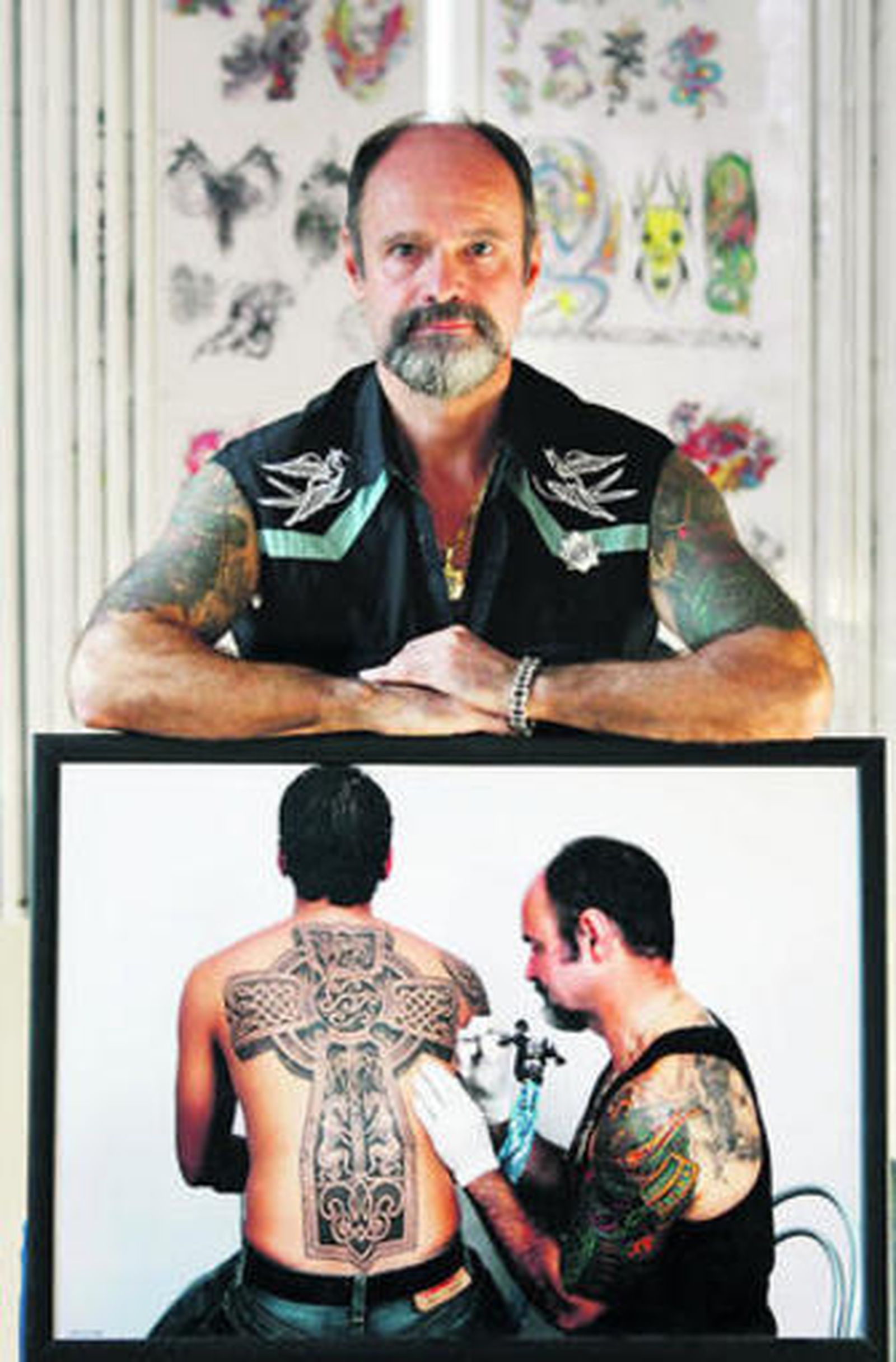 "Tatuaría las barras y las estrellas sin abrir los ojos"